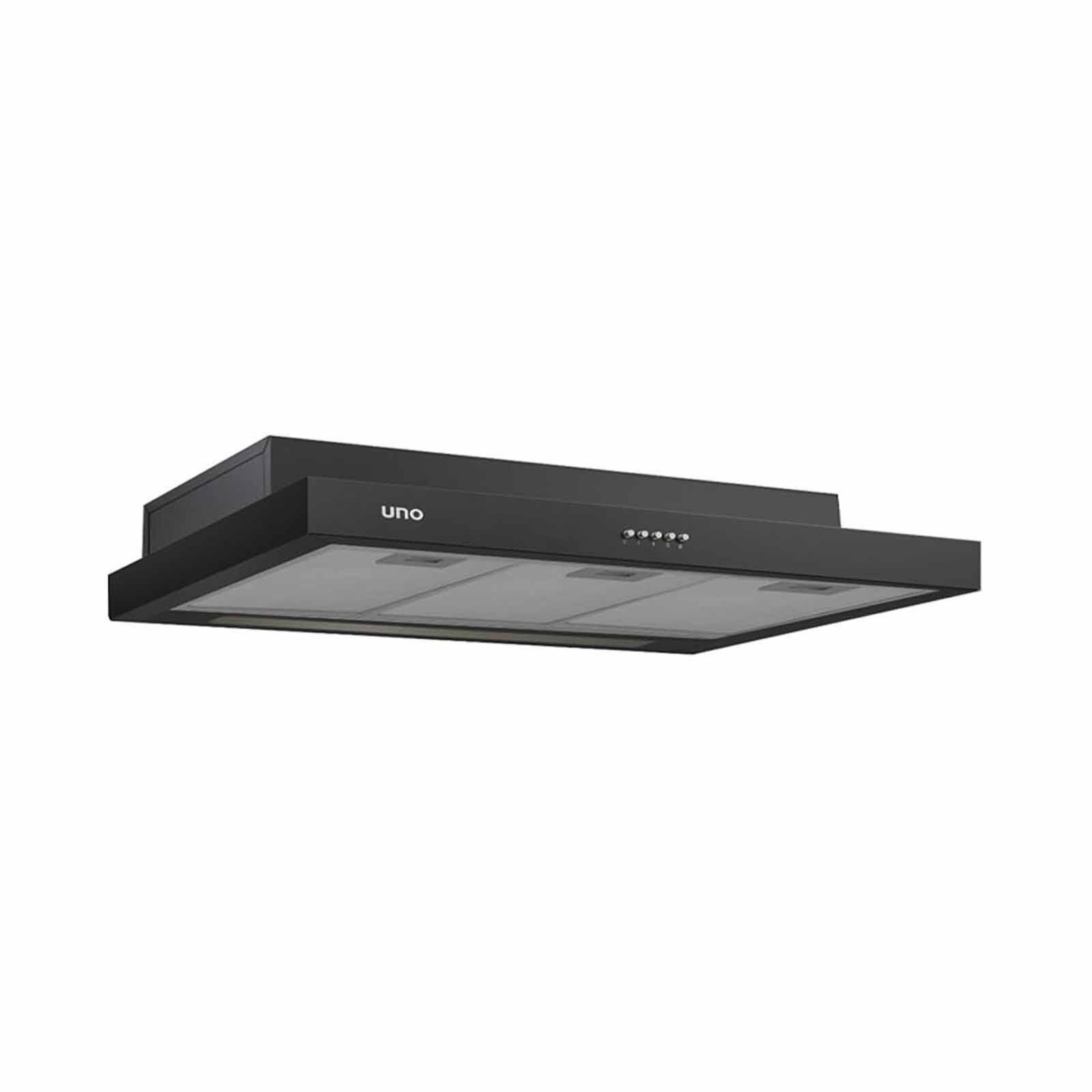 UNO 60cm Slim Line Cooker Hood (exclude Installation) UA6119BK-image 1