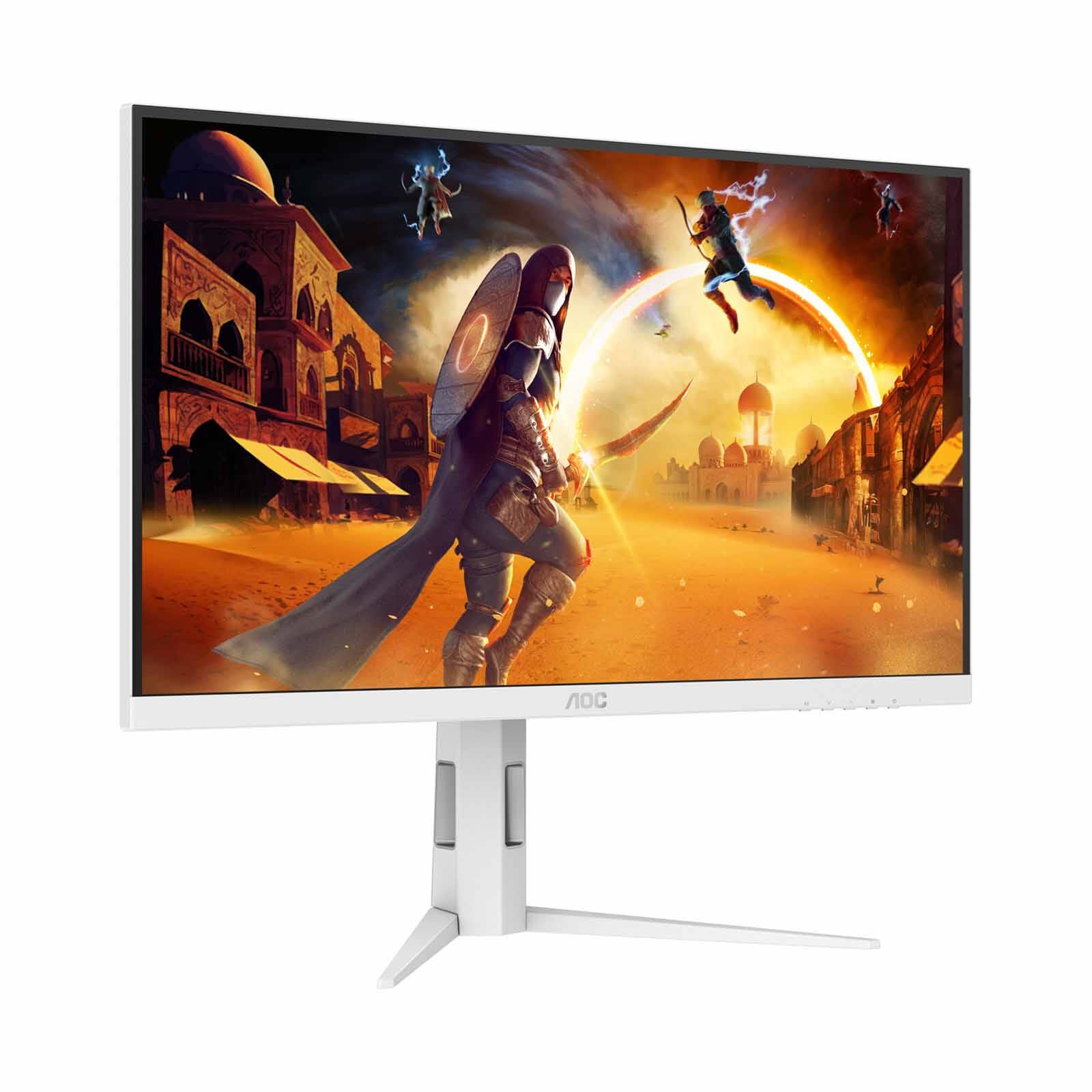 AOC 27in Qhd Fast Ips 200hz 0.3ms White Gaming Monitor Q27G4/WS-image 9