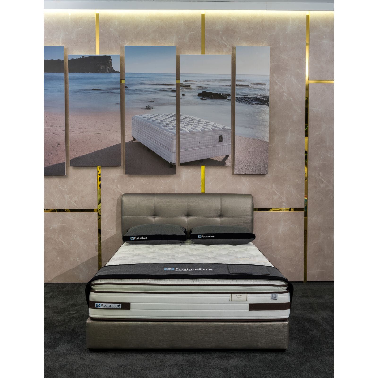SEALY Single Size Mattress POSTURELUX CLASSIC PLUSH-image null