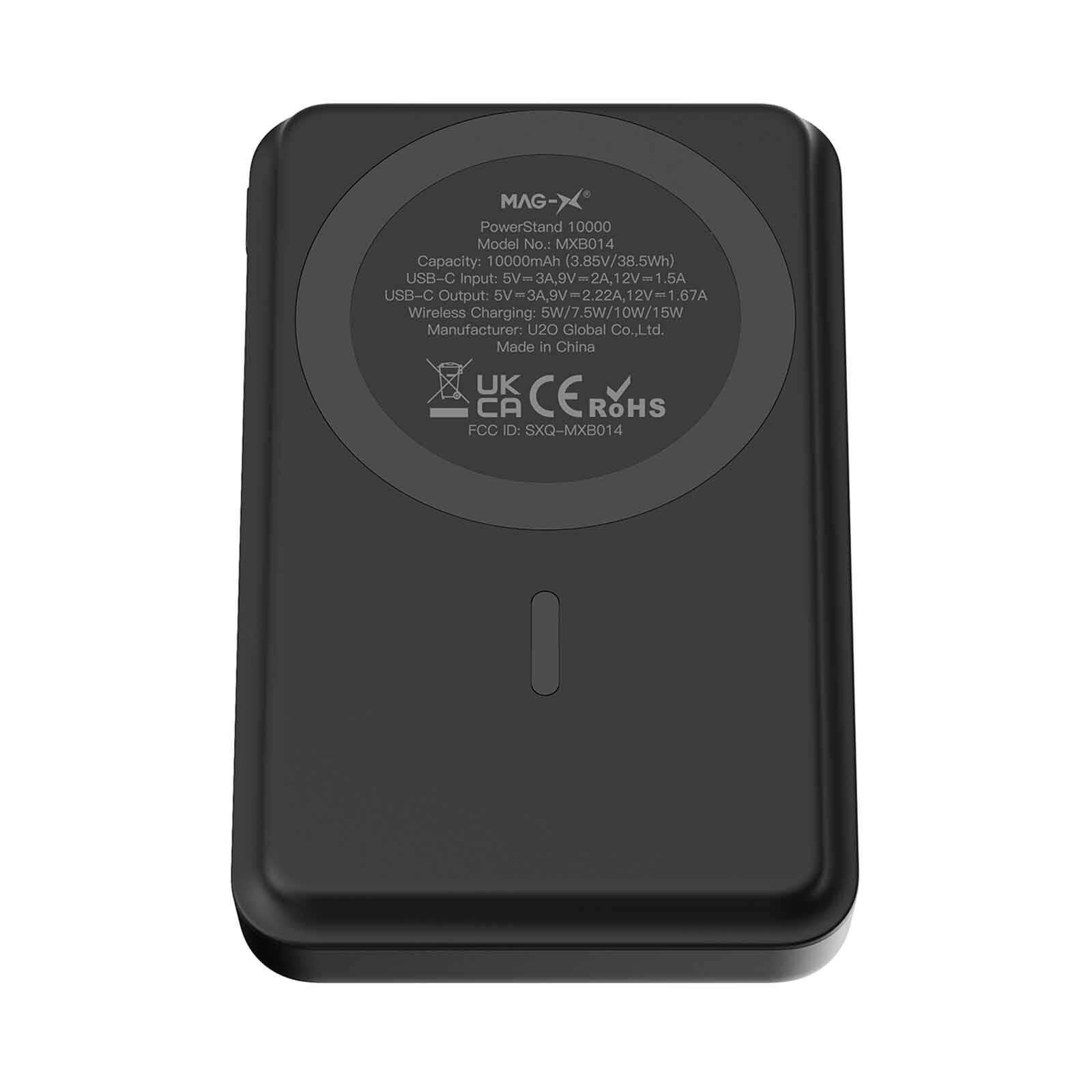 IWALK Powerstand 10000mah Qi2 Magnetic Wireless Fast Charger With Multi-angle Adjustable Stand Black MXB014-001A