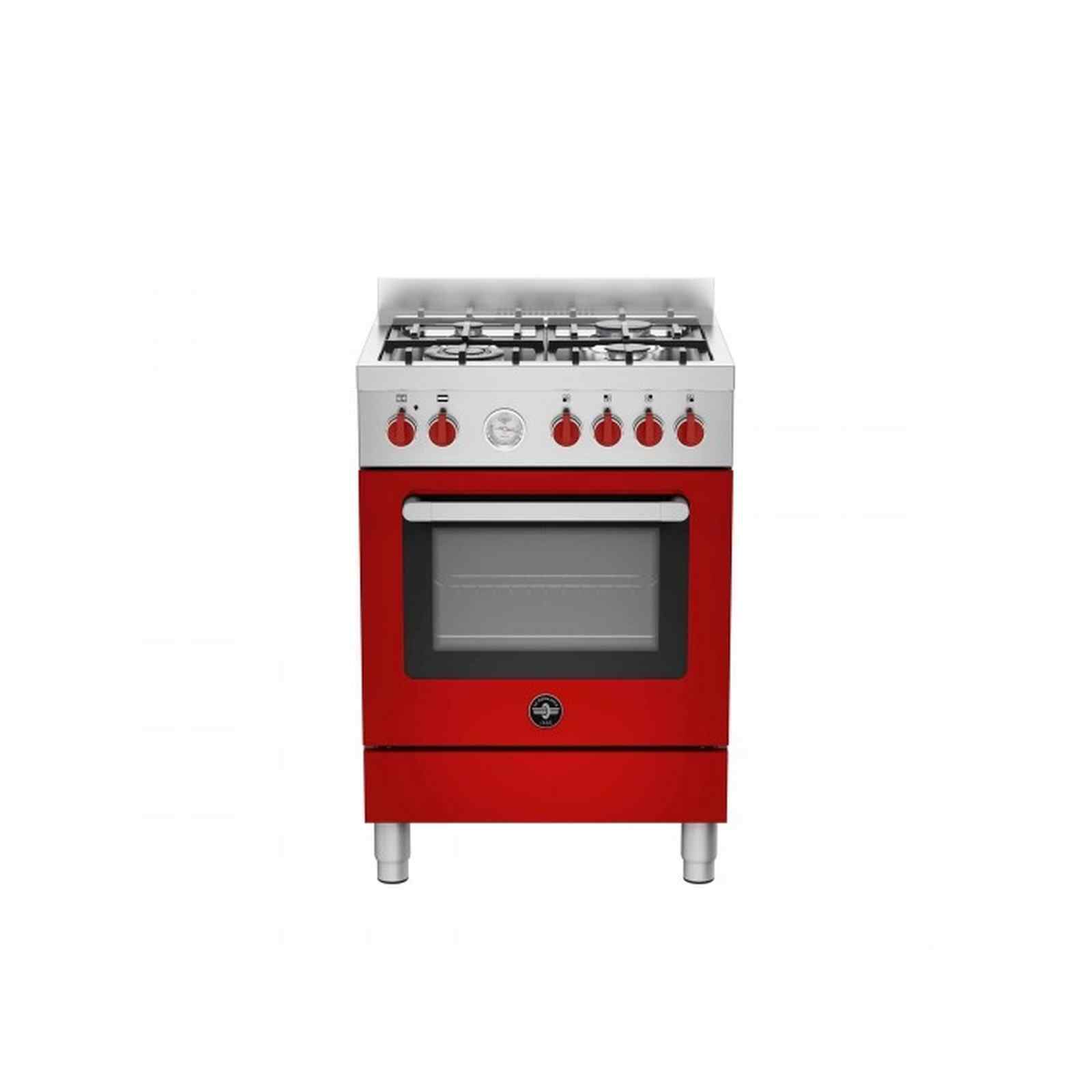 LA GERMANI 60cm Standing Cooker (red) RI64C61BXR-image null
