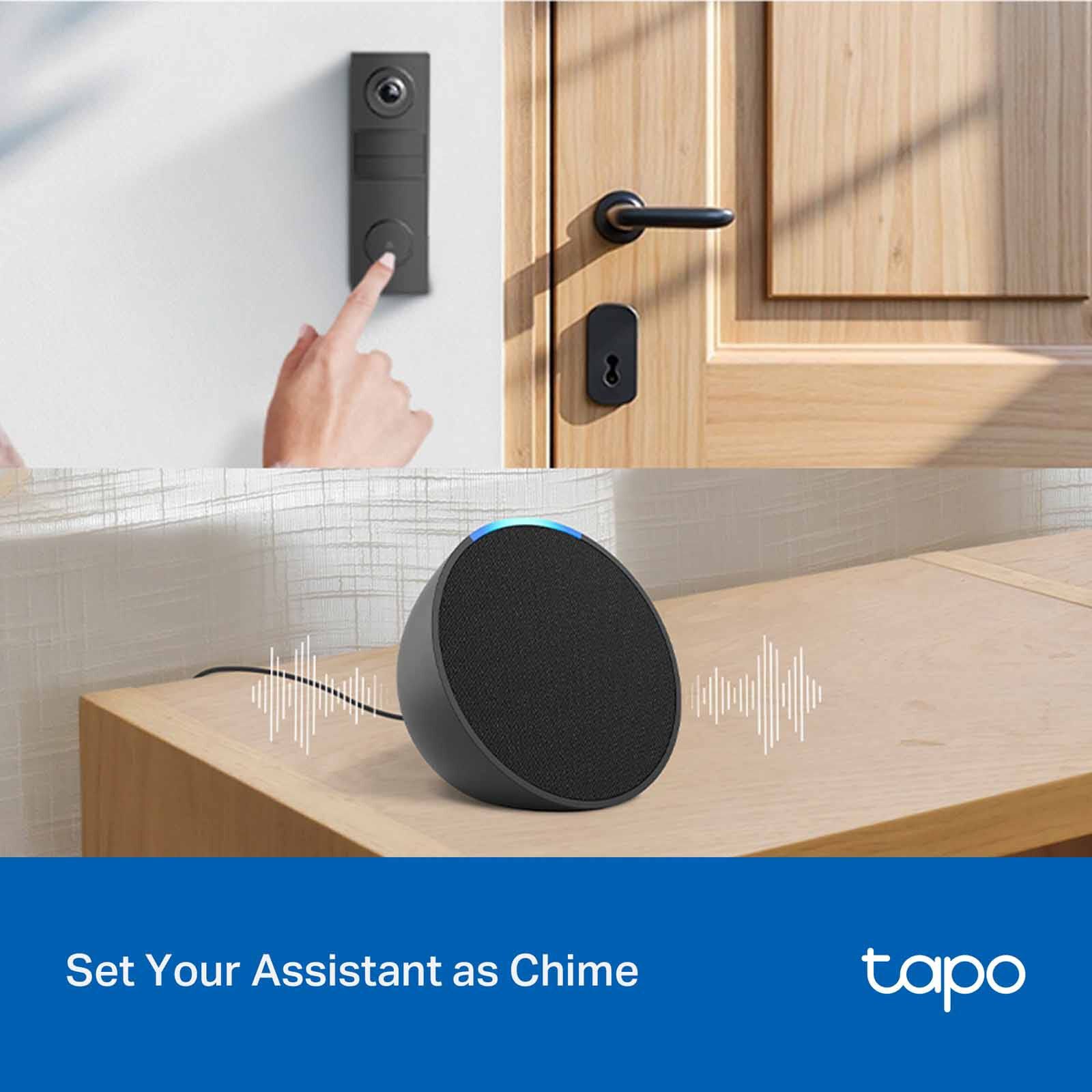 TP LINK Smart Video Doorbell Mini TAPO D205-image 2