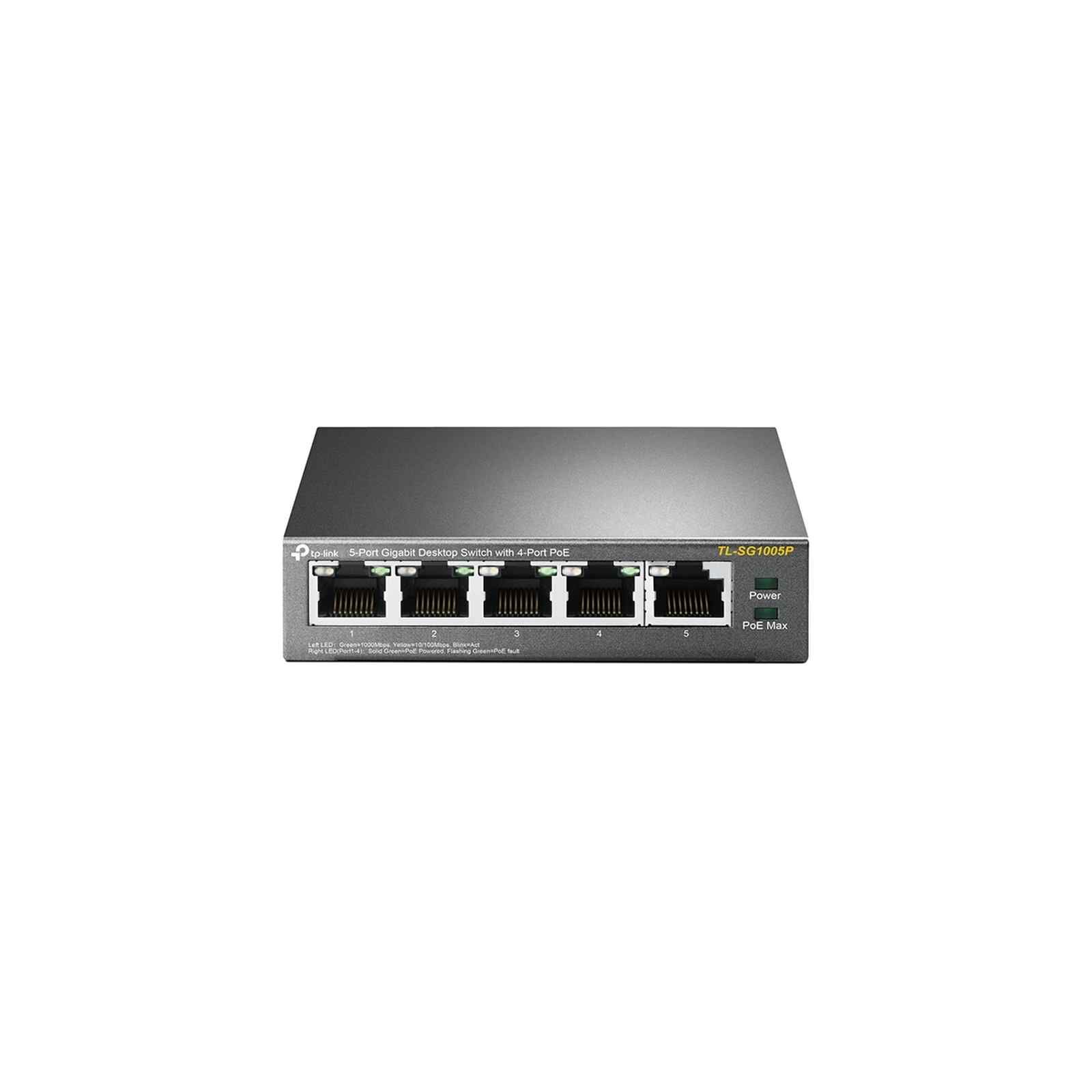 TP LINK 5-port Gigabit Desktop Poe Switch TL-SG1005P