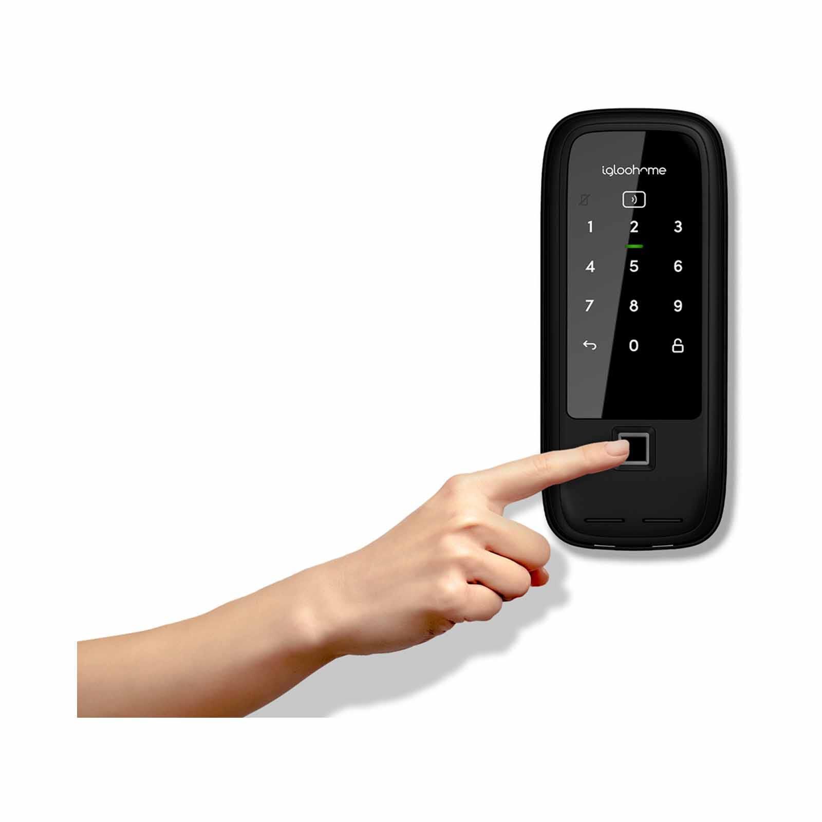 IGLOOHOME Rm2f(gate)+mt1 Grey (mortise Touch) RM2F(GATE)+MT1 GREY (MORTISE TOUCH)-image 6