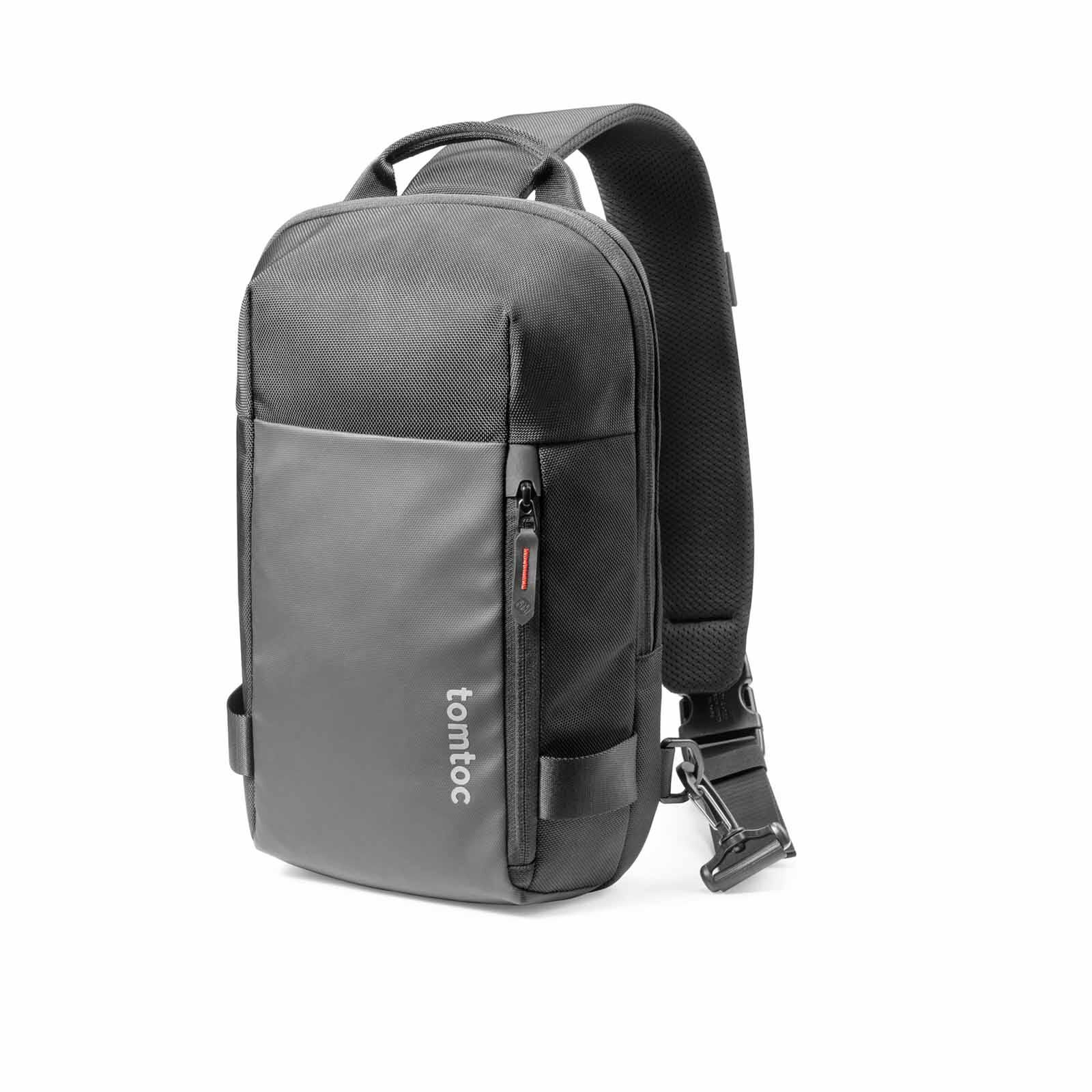 TOMTOC Navigator-t24 Sling Bag 11 Inch - Black (a54a1d1) T24S1D1-image 3