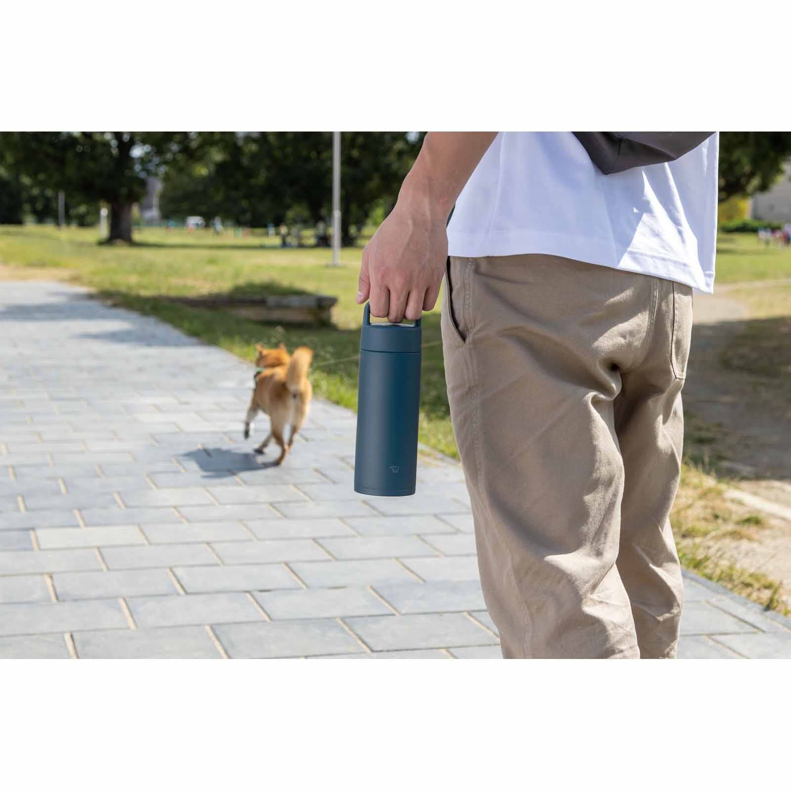 ZOJIRUSHI 0.65l Carry Twist-open Bottle - Navy SM-RS65-AD-image 3