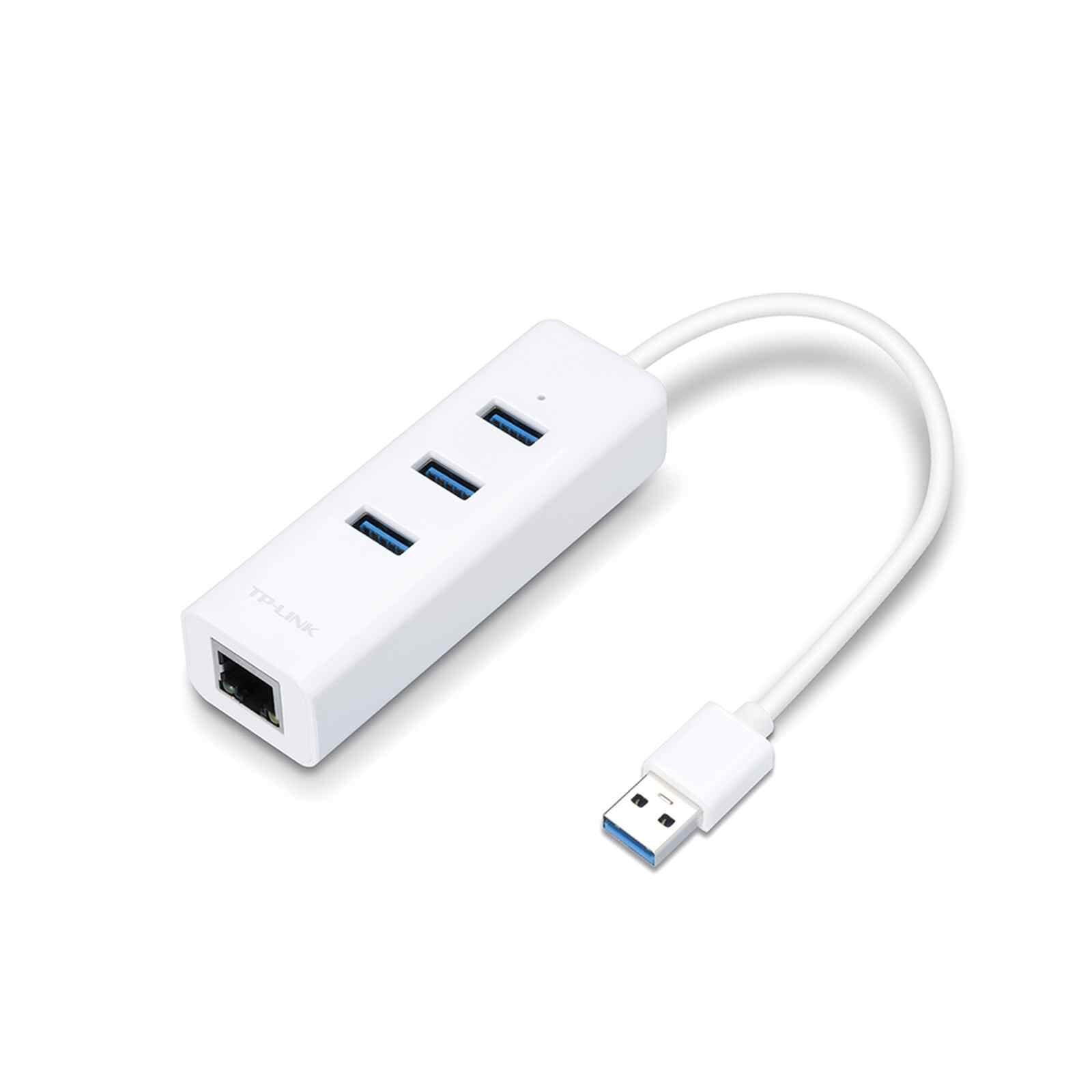 TP LINK Usb 3.0 3-port Hub & Gigabit UE330-image 1