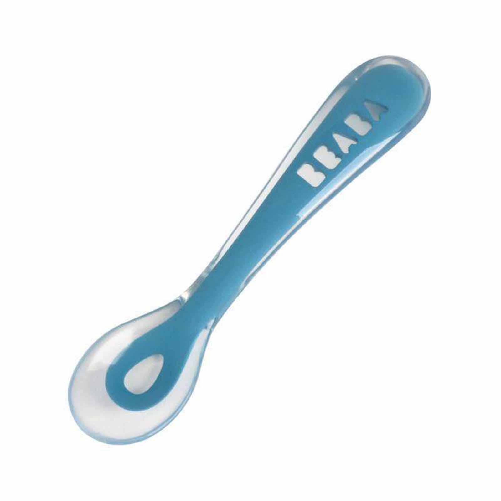 BEABA Silicone Spoon - Blue (online) 1ST STAGE-image 3