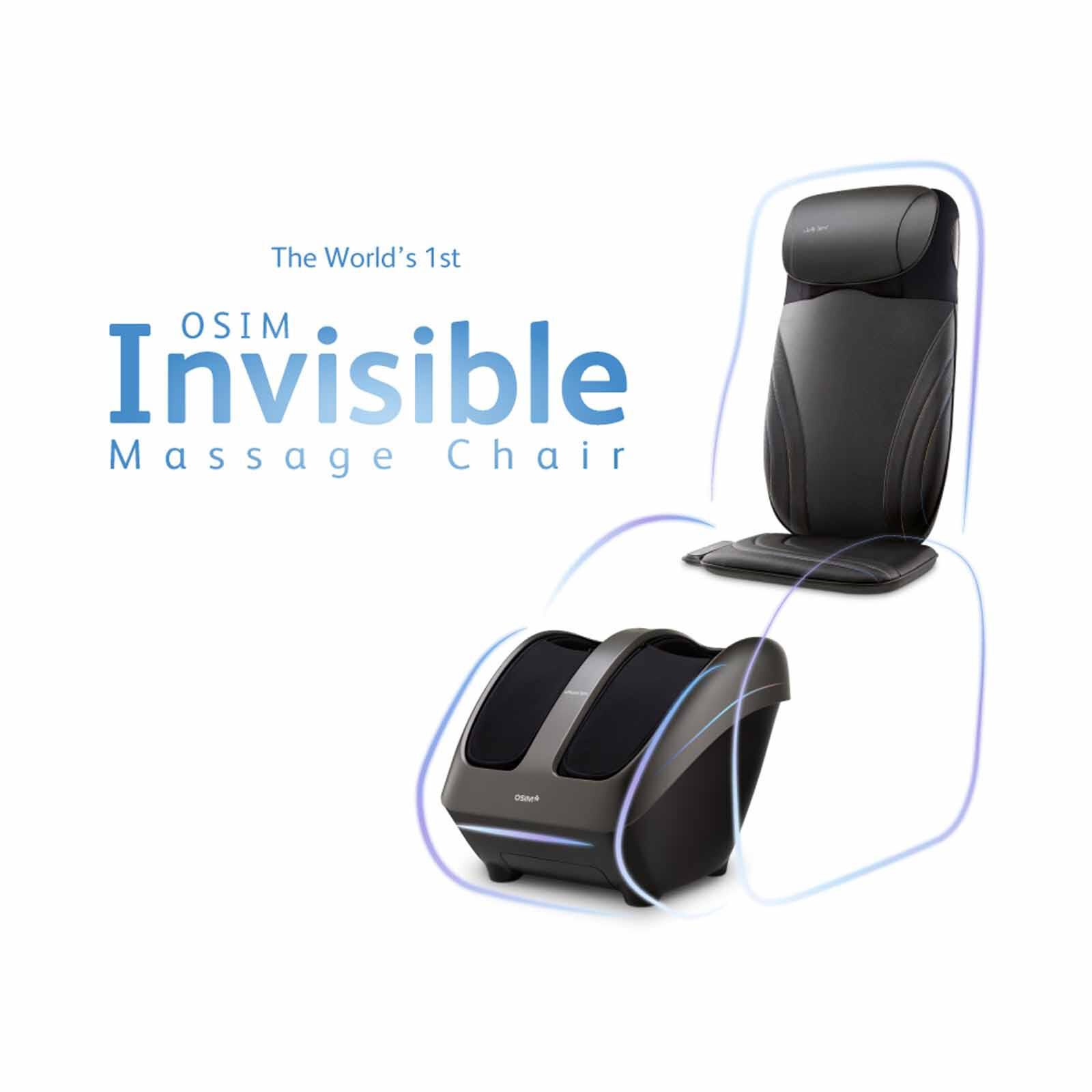 OSIM Invisible Massage Chair - Ujolly Sync + Uphoria Sync OS-2233 + OS-3233