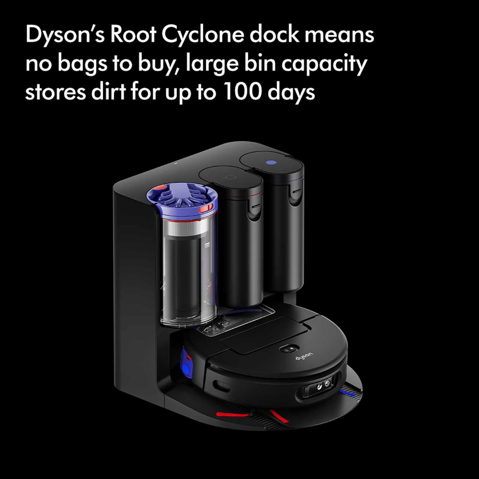 DYSON Spot+scrub&trade; Ai Robot Vacuum Cleaner (217993-01) SPOT+SCRUB AI HK/SG MAT BK/BU-image 3