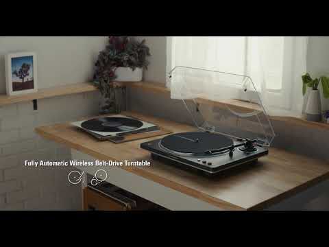 AUDIO TECH Fully Automatic Wireless Belt-drive Turntable AT-LP70XBT BZ-image 2