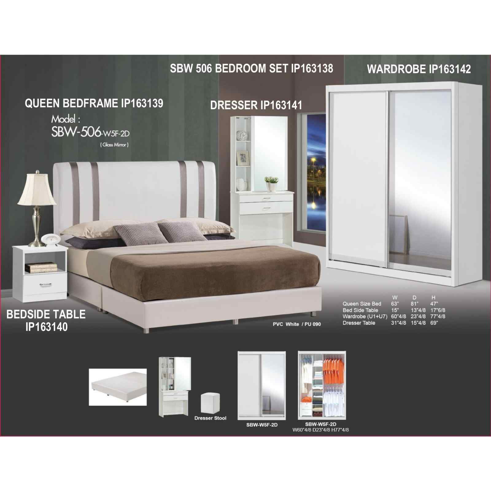 SMARTBOX Queen Size Bed Frame SBW 506-image 2