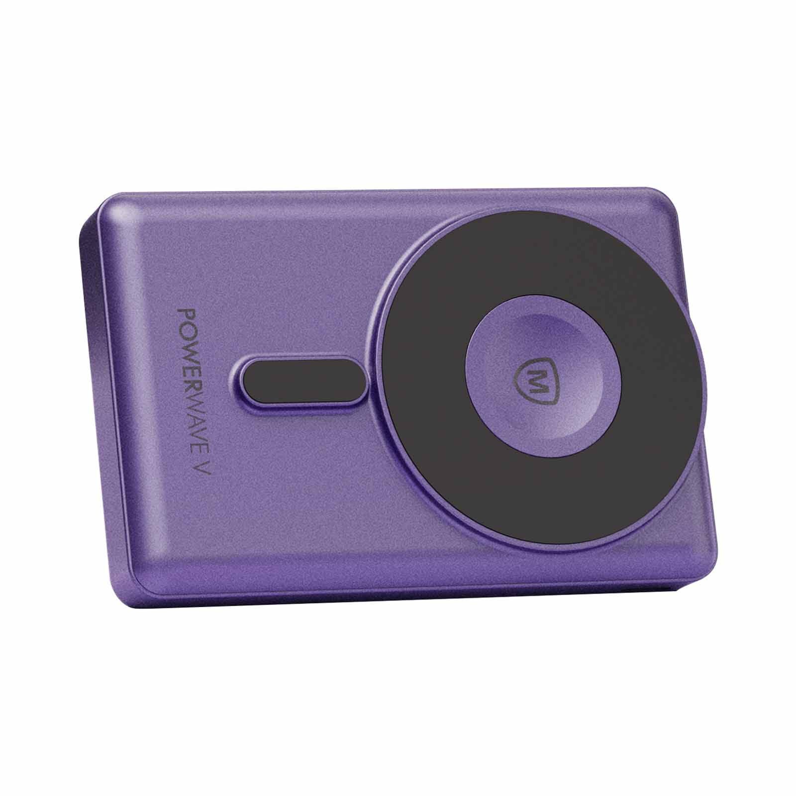 MICROPACK 3 In 1 Pd Fast Charging Magnetic Wireless Powerbank - Purple WPB-310-PL-image 10