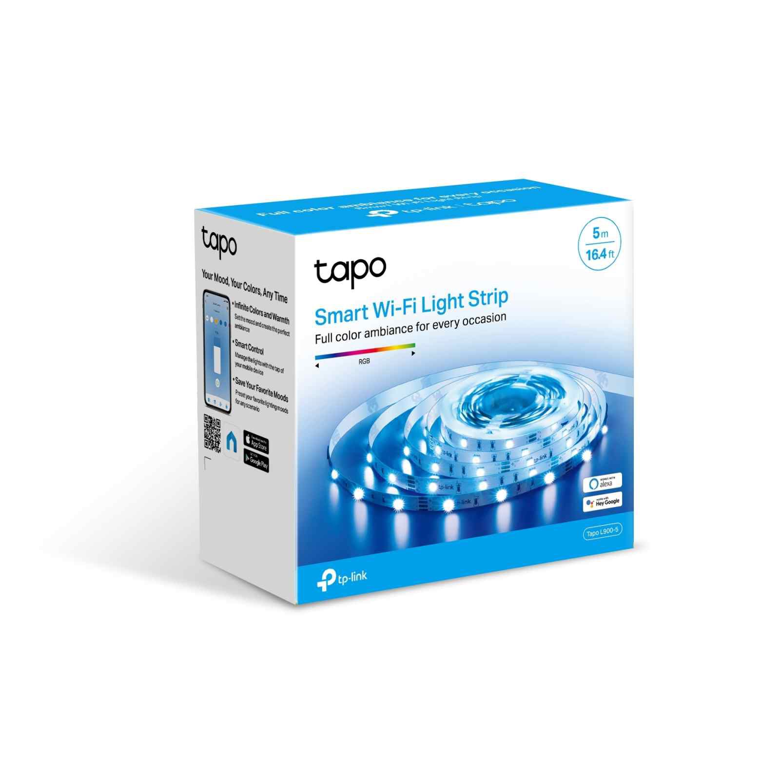 TP LINK Tapo L530e Smart Led Multicolor Light Strip 5m TPL-TAPO-L900-5