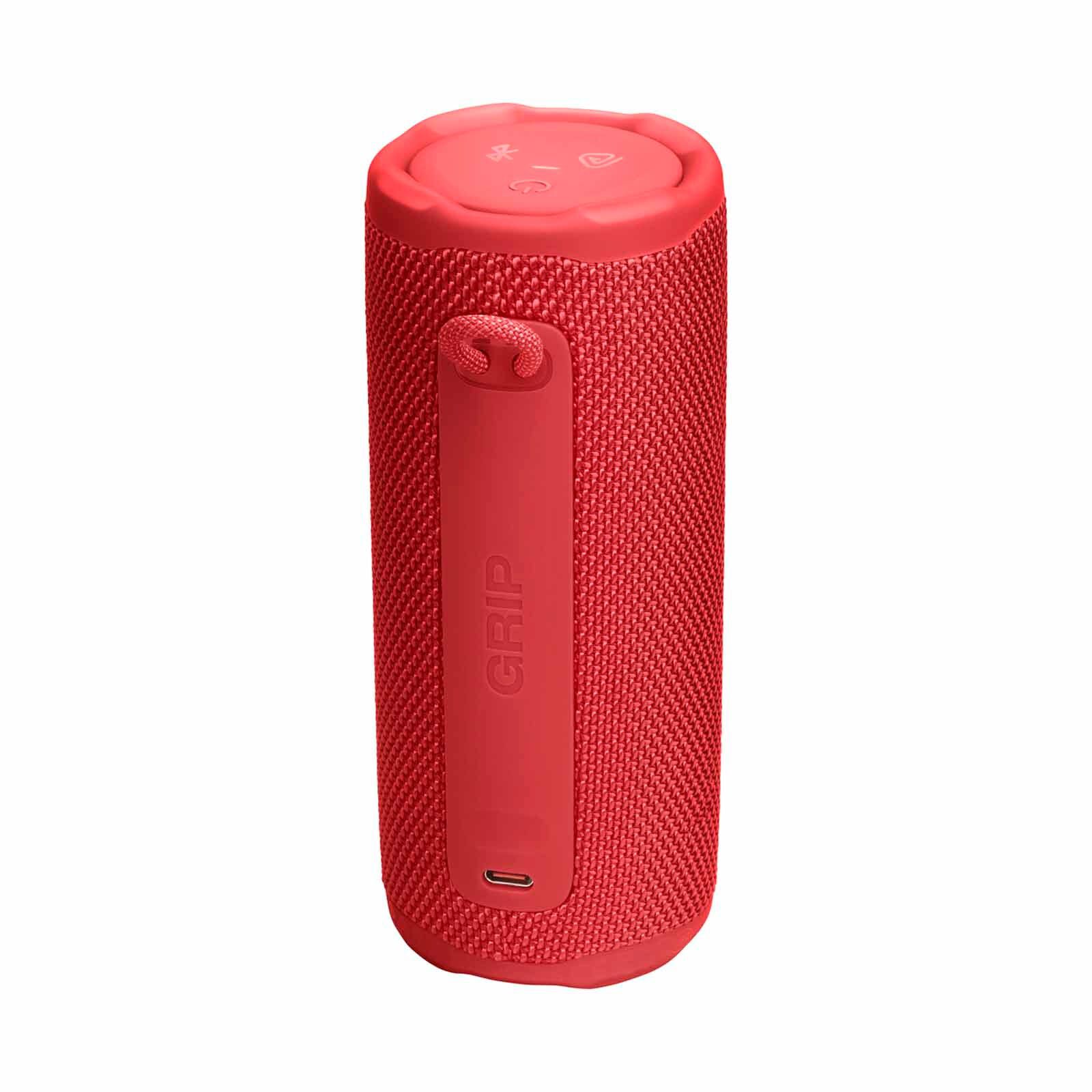 JBL Compact Portable Bluetooth Speaker With Ambient Light GRIP RED-image 3