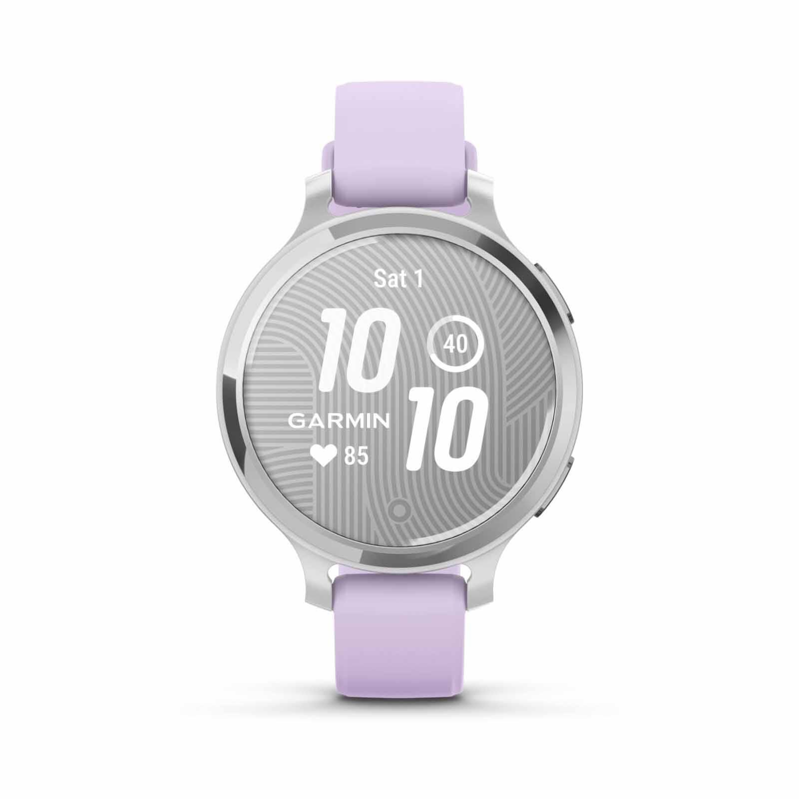 GARMIN Lily 2 Active, Kr/sea, Silver/jasmine Purple, Silicone GM-010-02891-51
