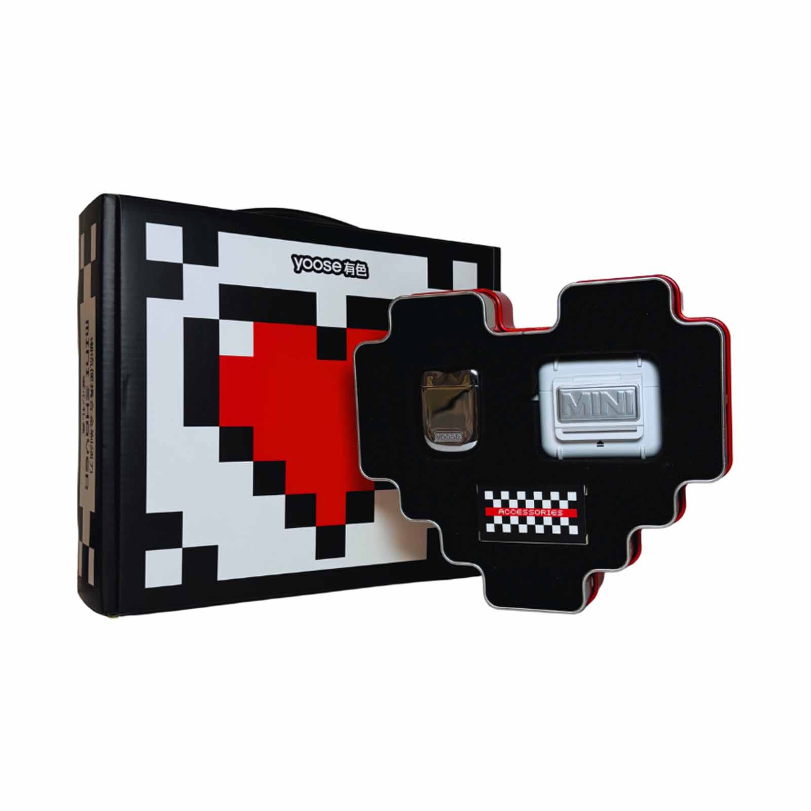 YOOSE Shaver - Silver Pixelated Love Box Limited Edition MINI SILVER-image 1