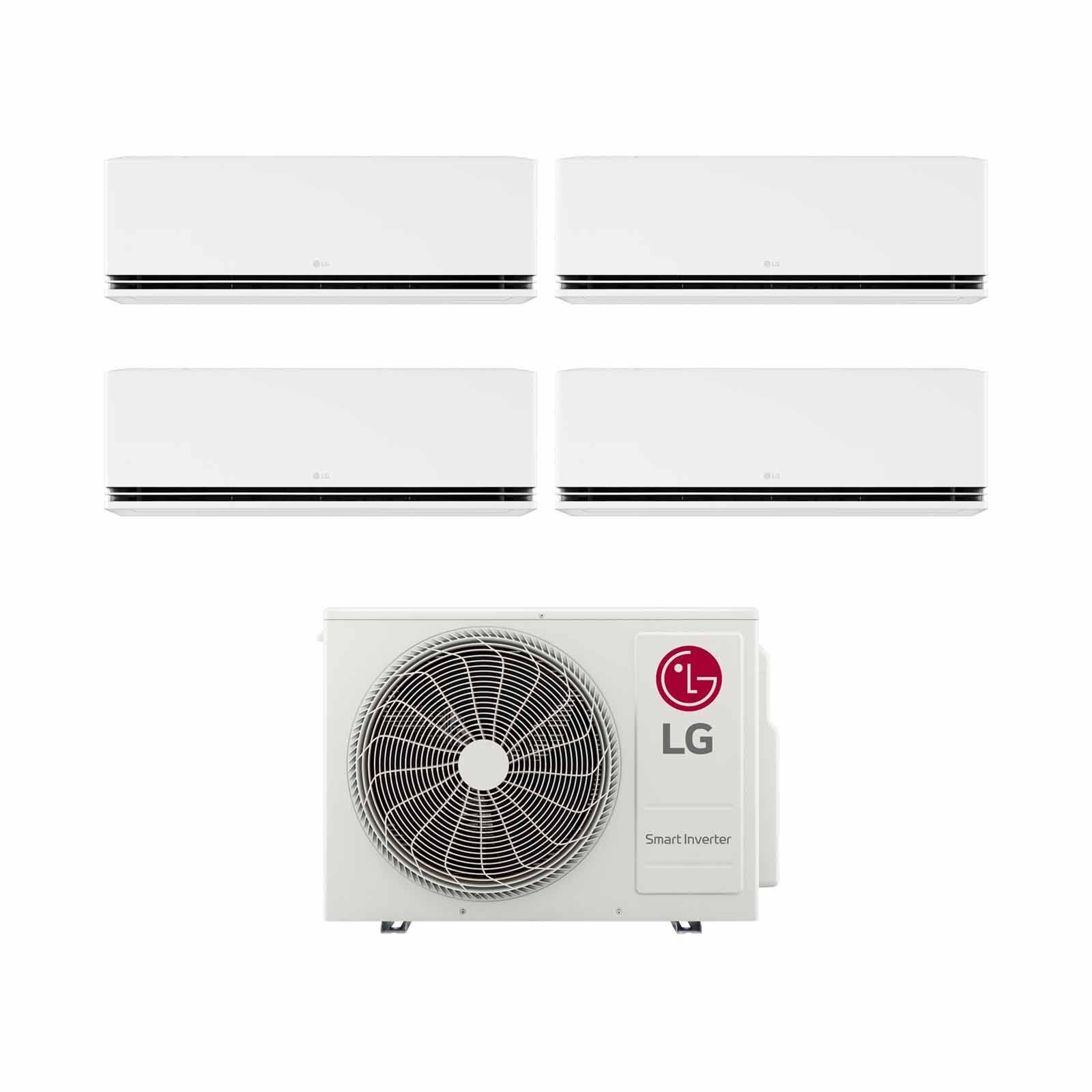 LG Lg 34k Condenser Dualcool S1 Ai Air System 4 (9000btu X 2, 12000btu X 1, 24000btu X 1) Z4UQ34GFA1+ S3NZ091L1DA X2 /S3NZ121L1DA/ZMNQ24GS1L