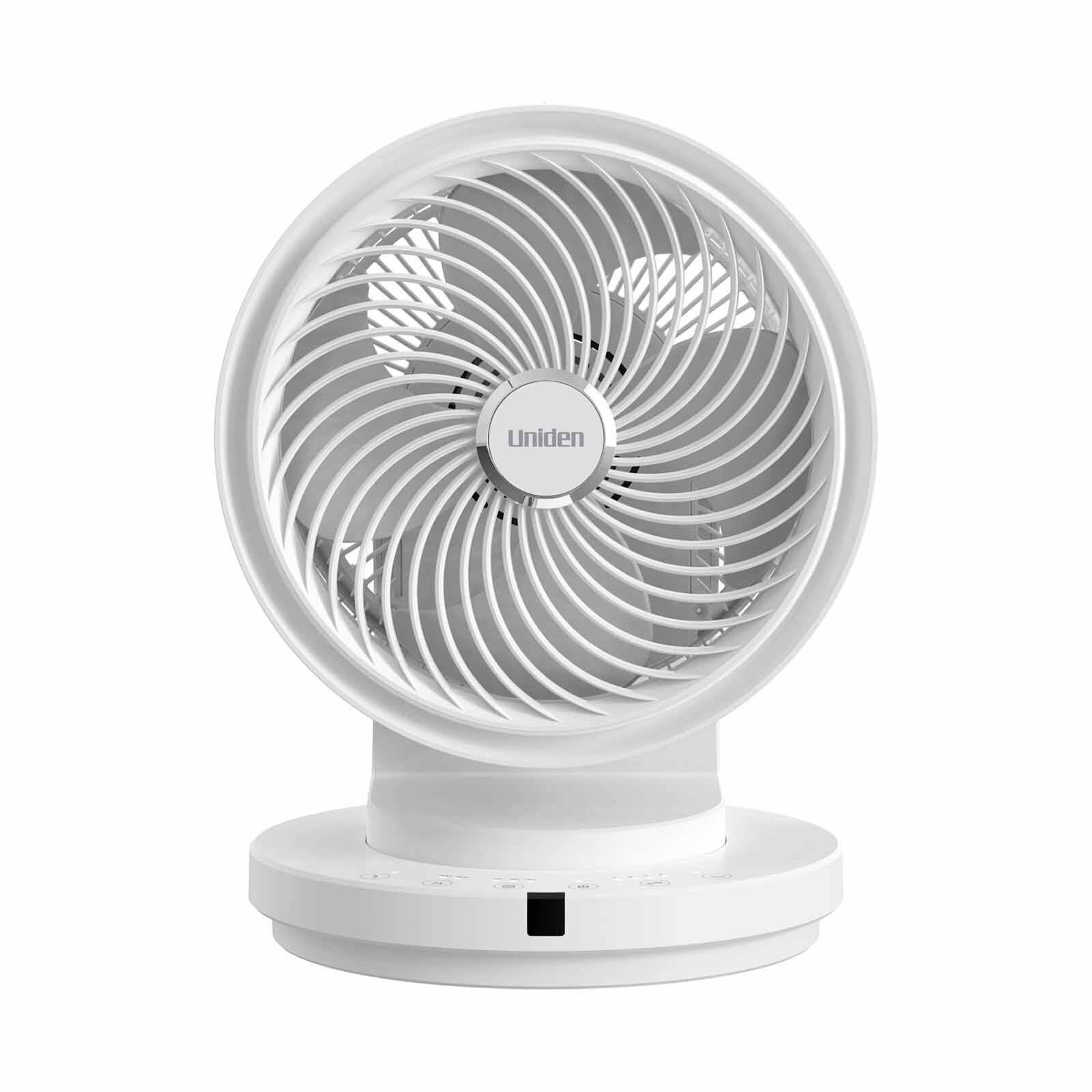 UNIDEN 9 In Oscillating Dc Circulator Fan (japan) - White AF5111