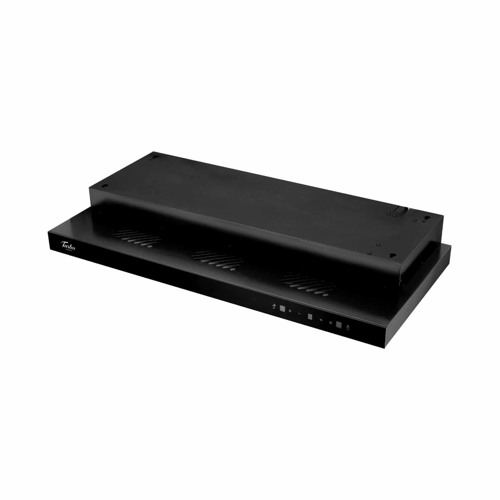 TURBO 90cm Slimline Hood - Black (exclude Installation) TAL902TBK-3-image 2