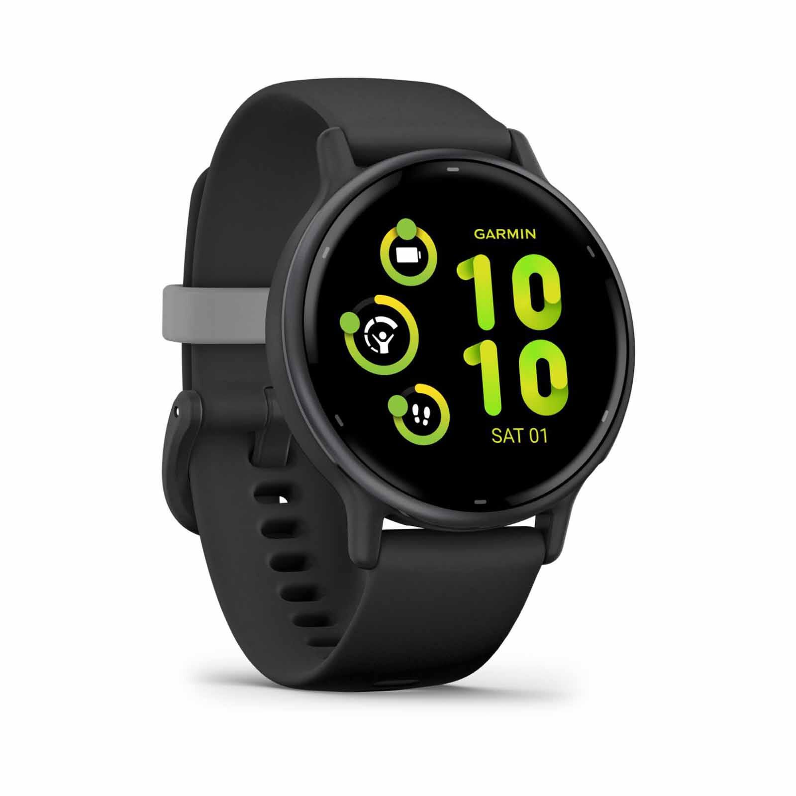 GARMIN Vivoactive 5, Gps, Wifi, Black/slate, Sea/kor GM-010-02862-5A-image 2