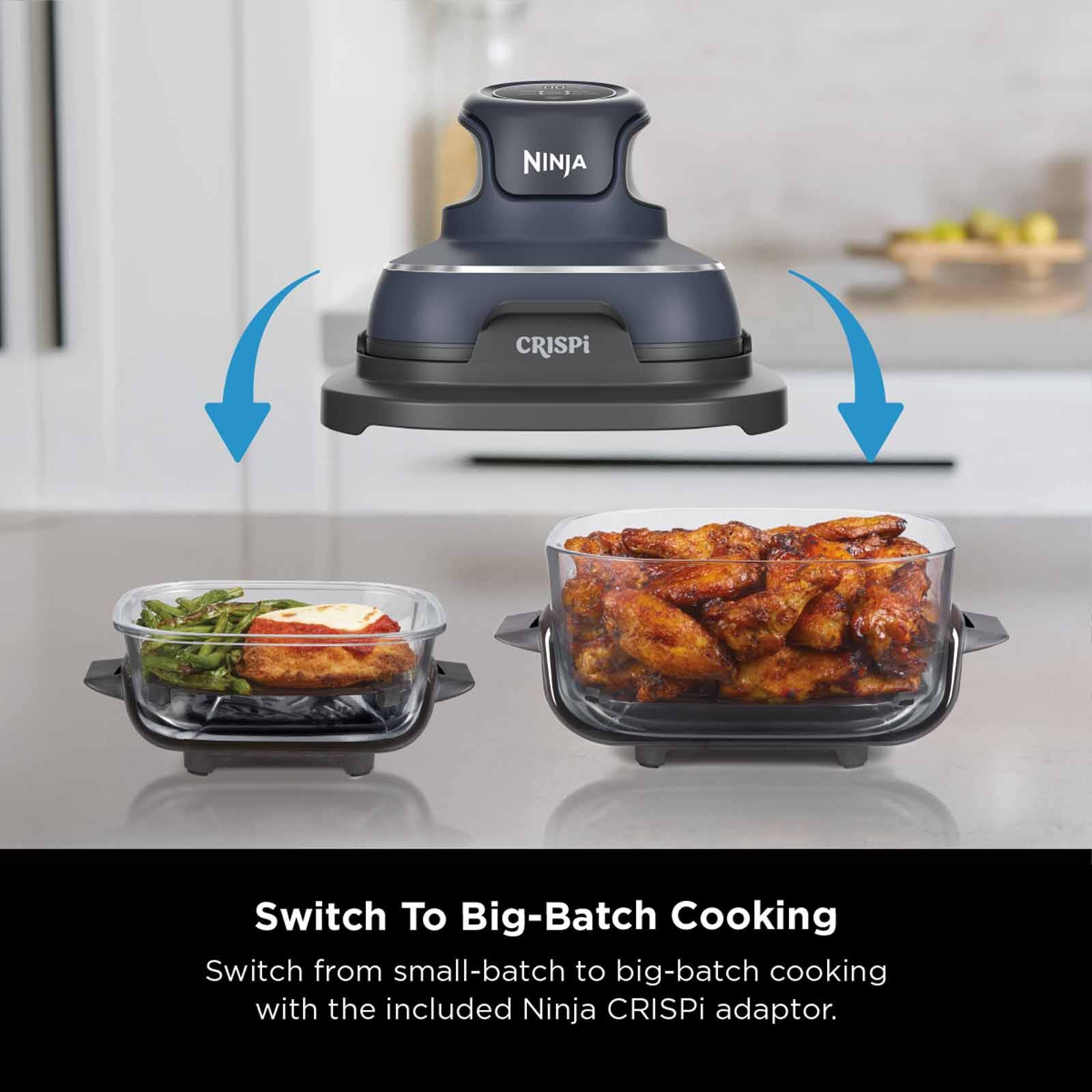 NINJA Crispi Portable Air Fryer (3.8l) - Soft Sage FN101SMSG-image 4