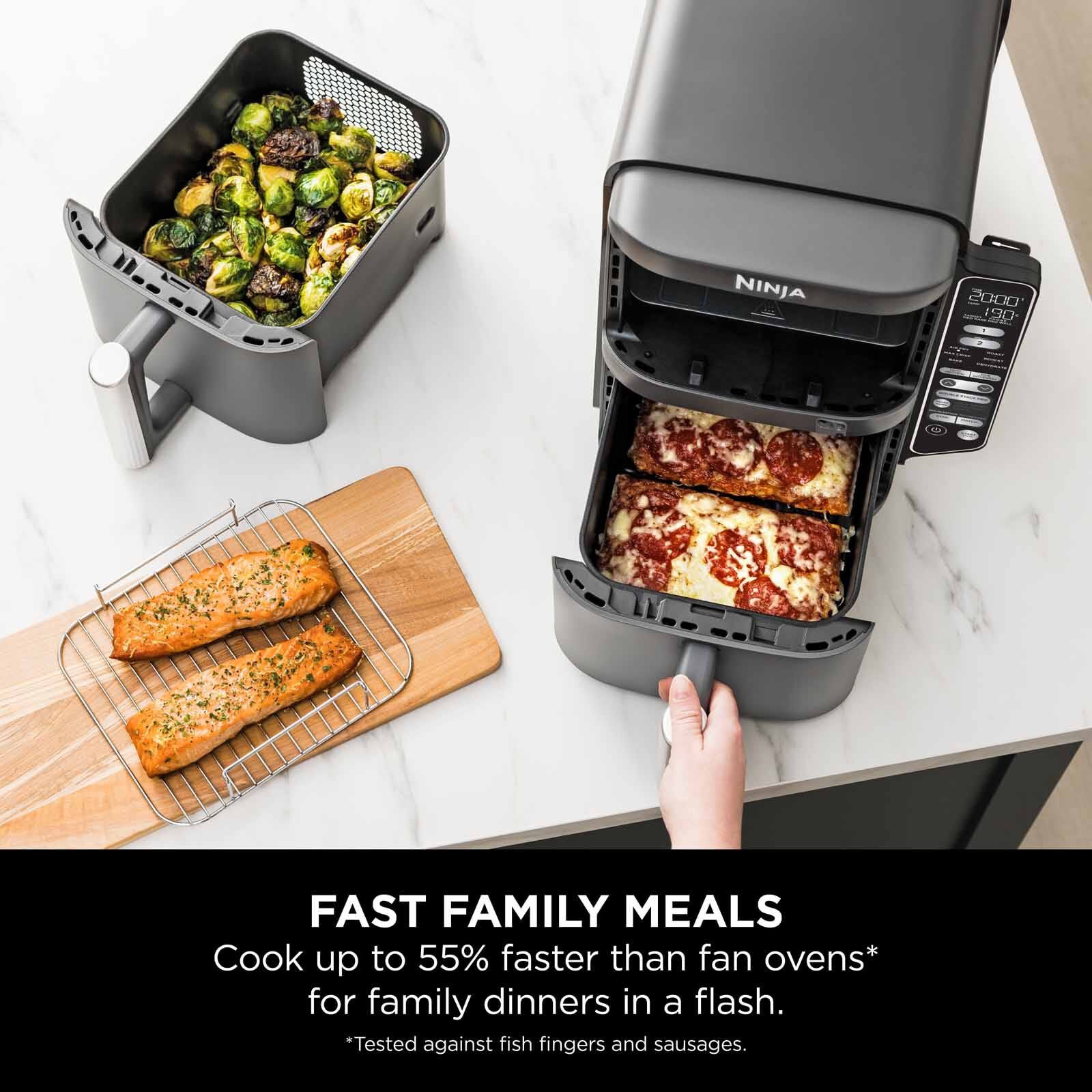 NINJA Double Stack Xl Airfryer (9.5l) SL451SM-image 4