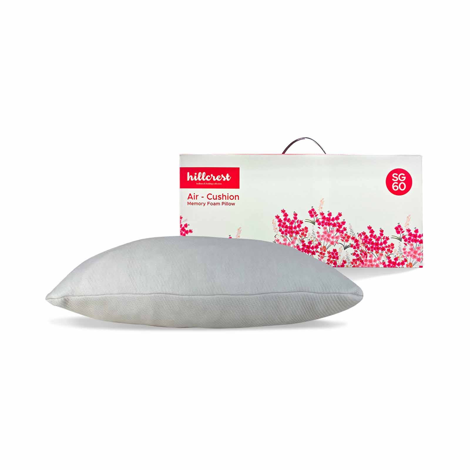 HILLCREST Memory Foam Pillow (60% Off Special Buy) AIR CUSHION VACUUM PACK-image null