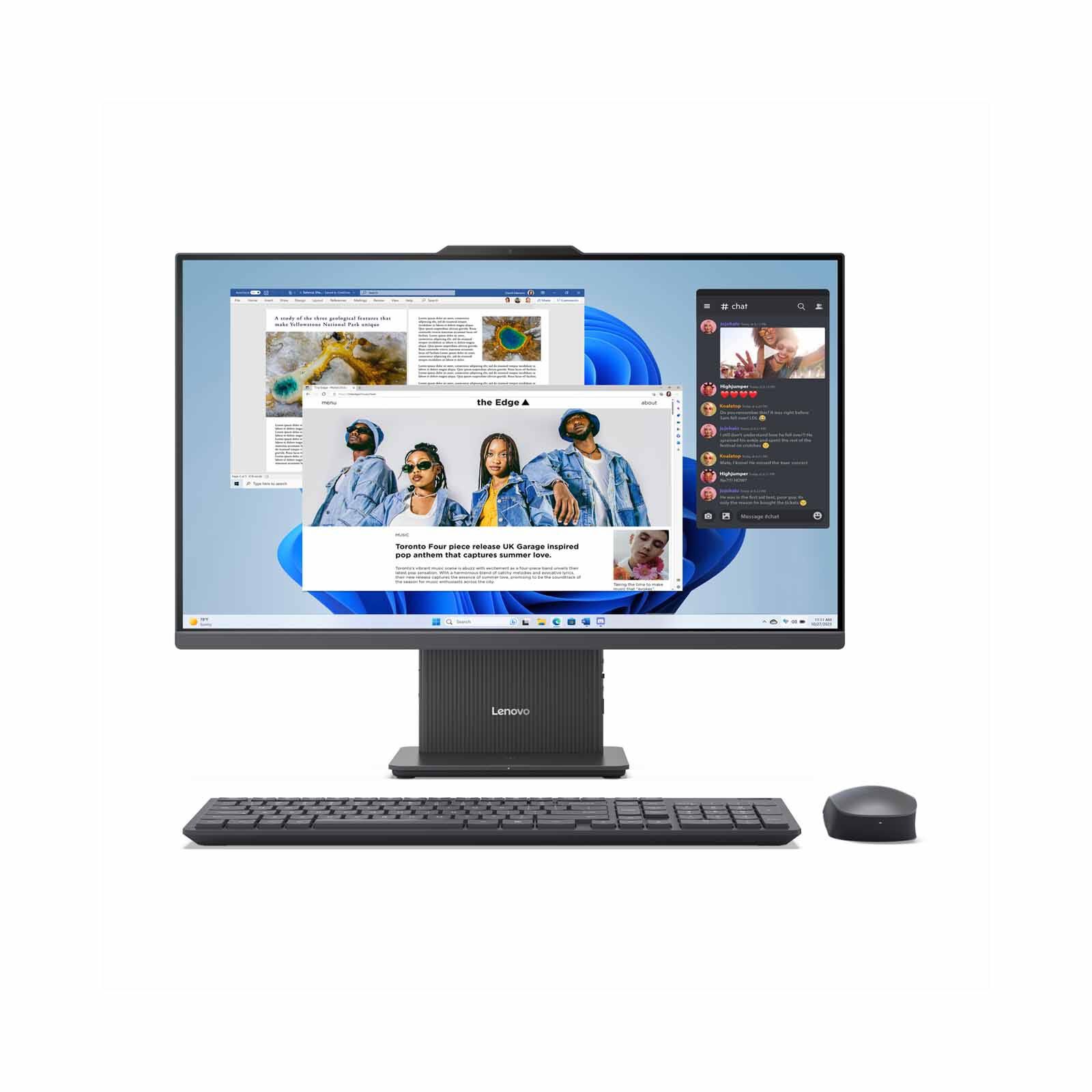 LENOVO 27in Fhd I7-13620h 16gb Intel Uhd 1tb Ssd Win 11 IDEACENTRE AIO 3 27IRH9 F0HM0024ST-image 1