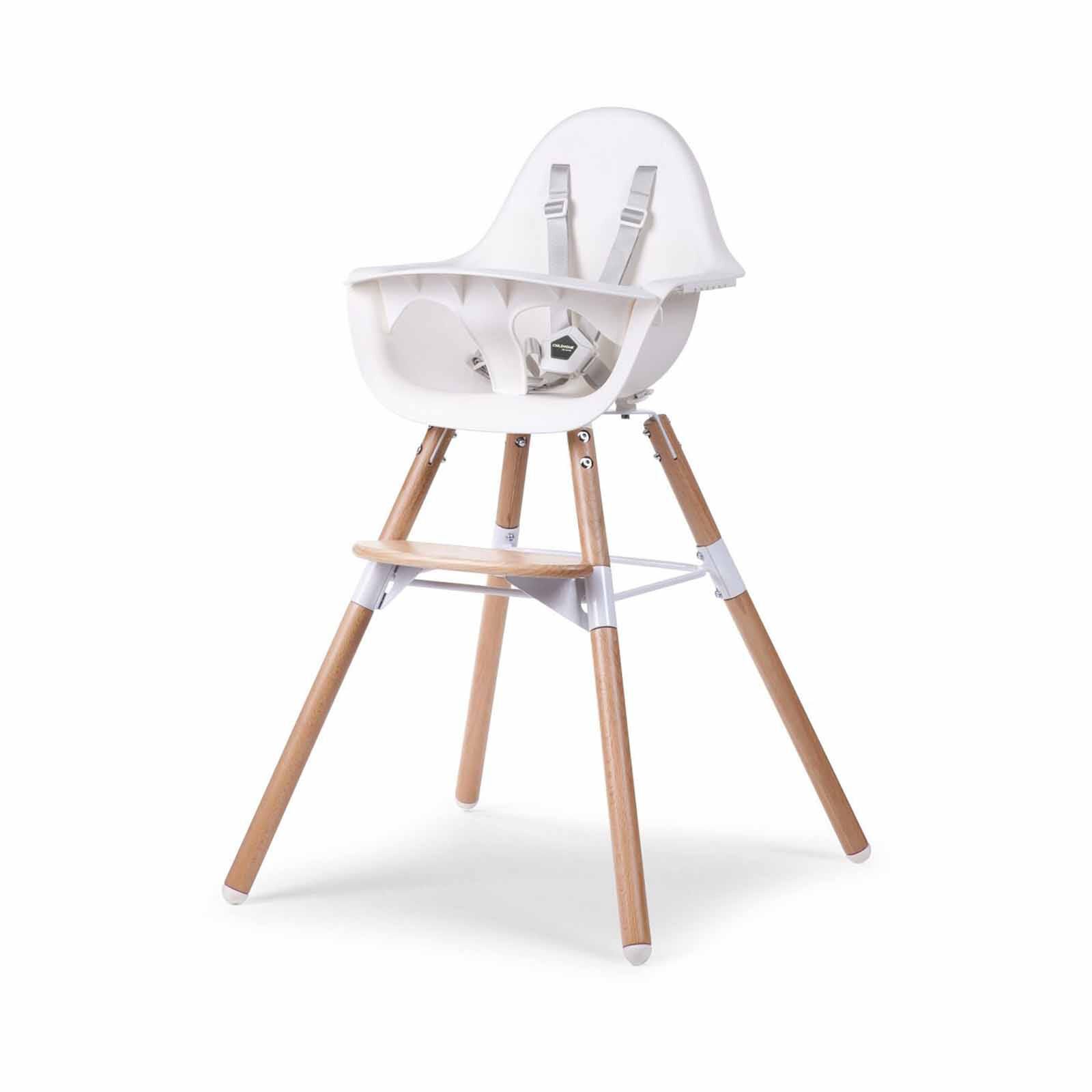 CHILDHOME High Chair - Natural White (online) EVOLU 2-image 1