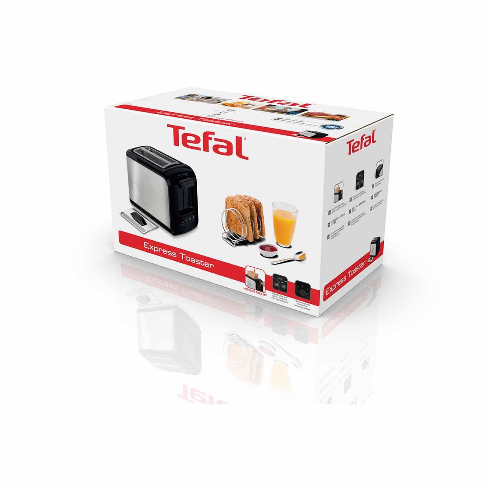 TEFAL Express Toaster With Lid TT410D-image 4