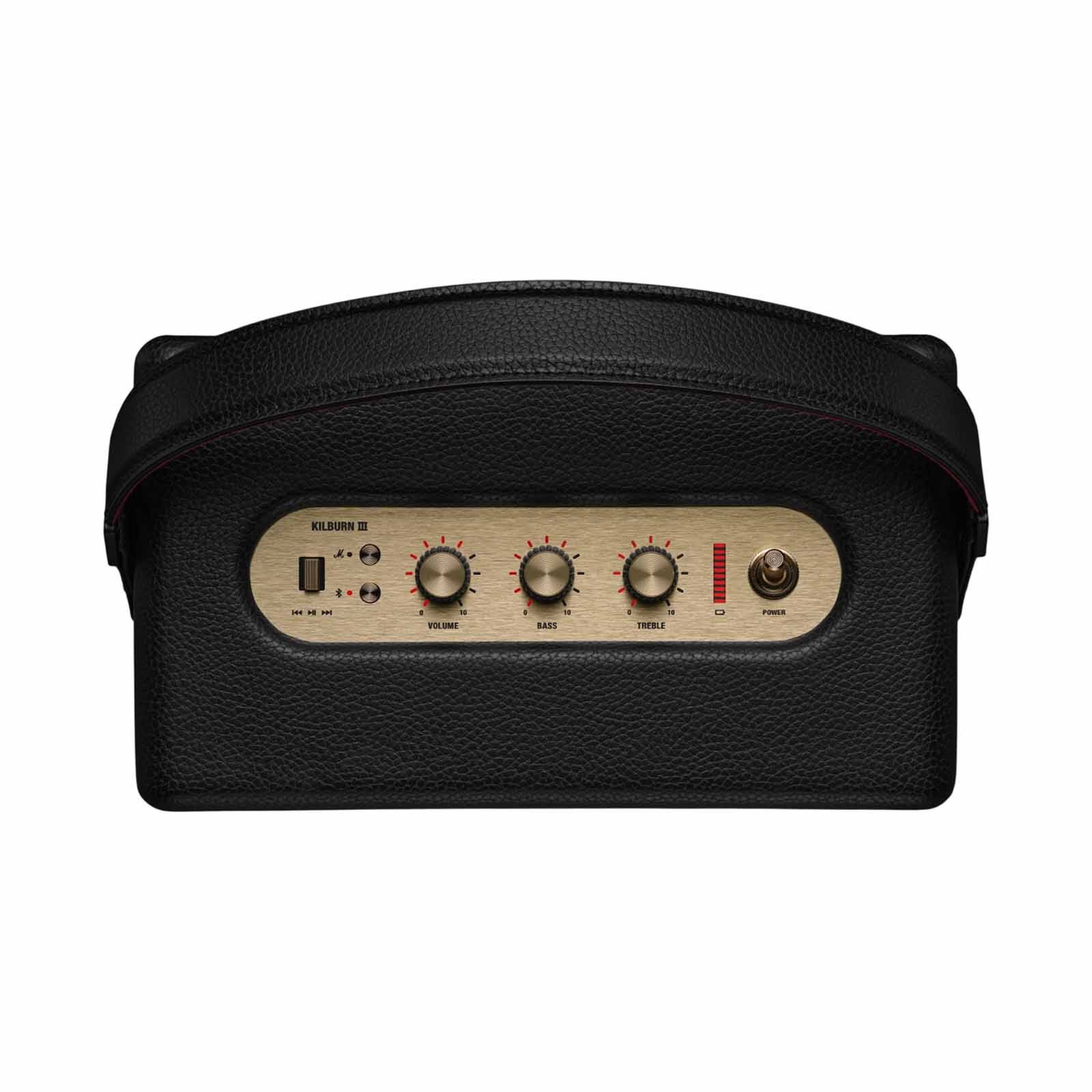 MARSHALL Portable Bluetooth Speaker KILBURN III (BLACK & BRASS)-image 3