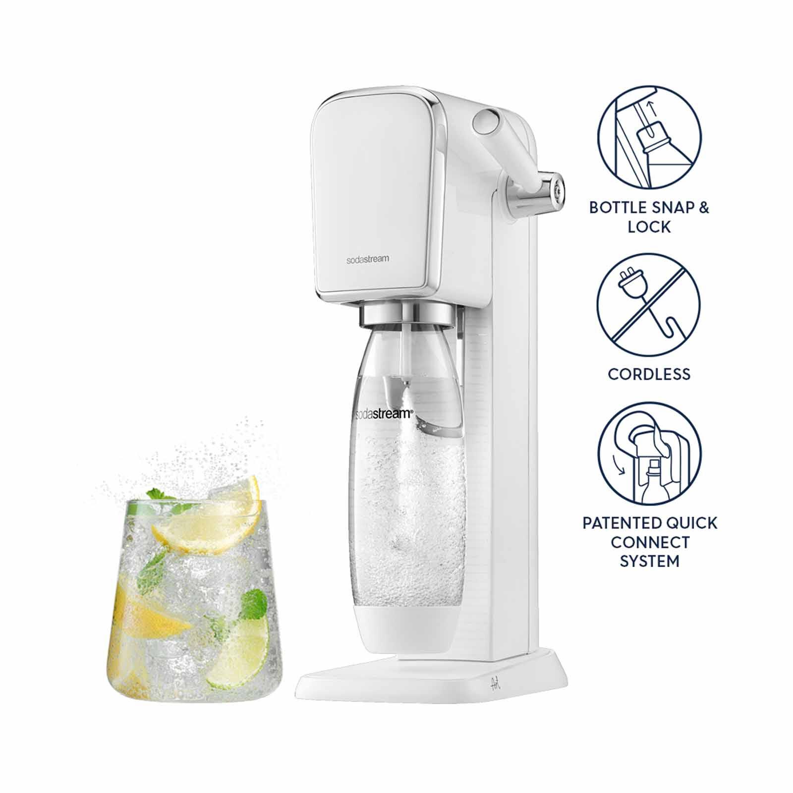 SODASTREAM Sparkling Water Maker - White ART - 1013511650-image 3