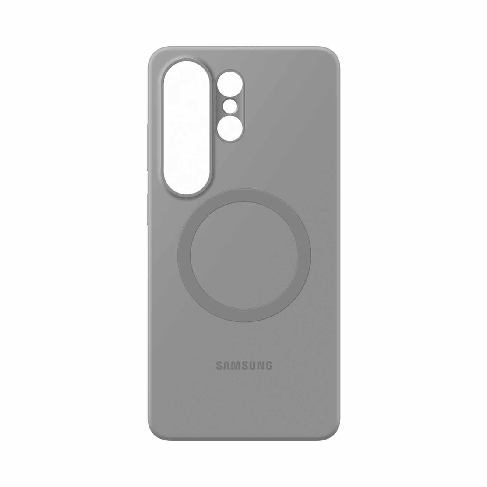 SAMSUNG Galaxy S26 Ultra Silicone Magnet Case Gray EF-ES948CJEGWW-image 1