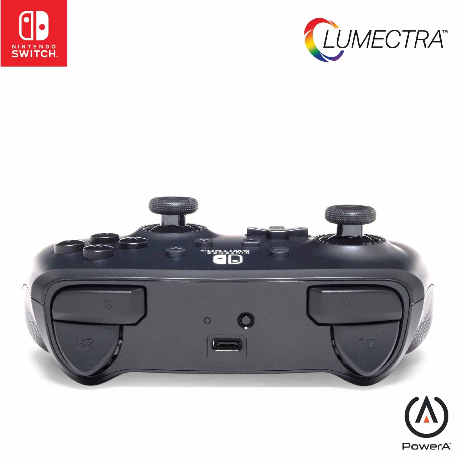 POWERA Enhanced Wireless Controller For Nintendo Switch With Lumectra - Galactic Vortex NSGP0349-01-image 7