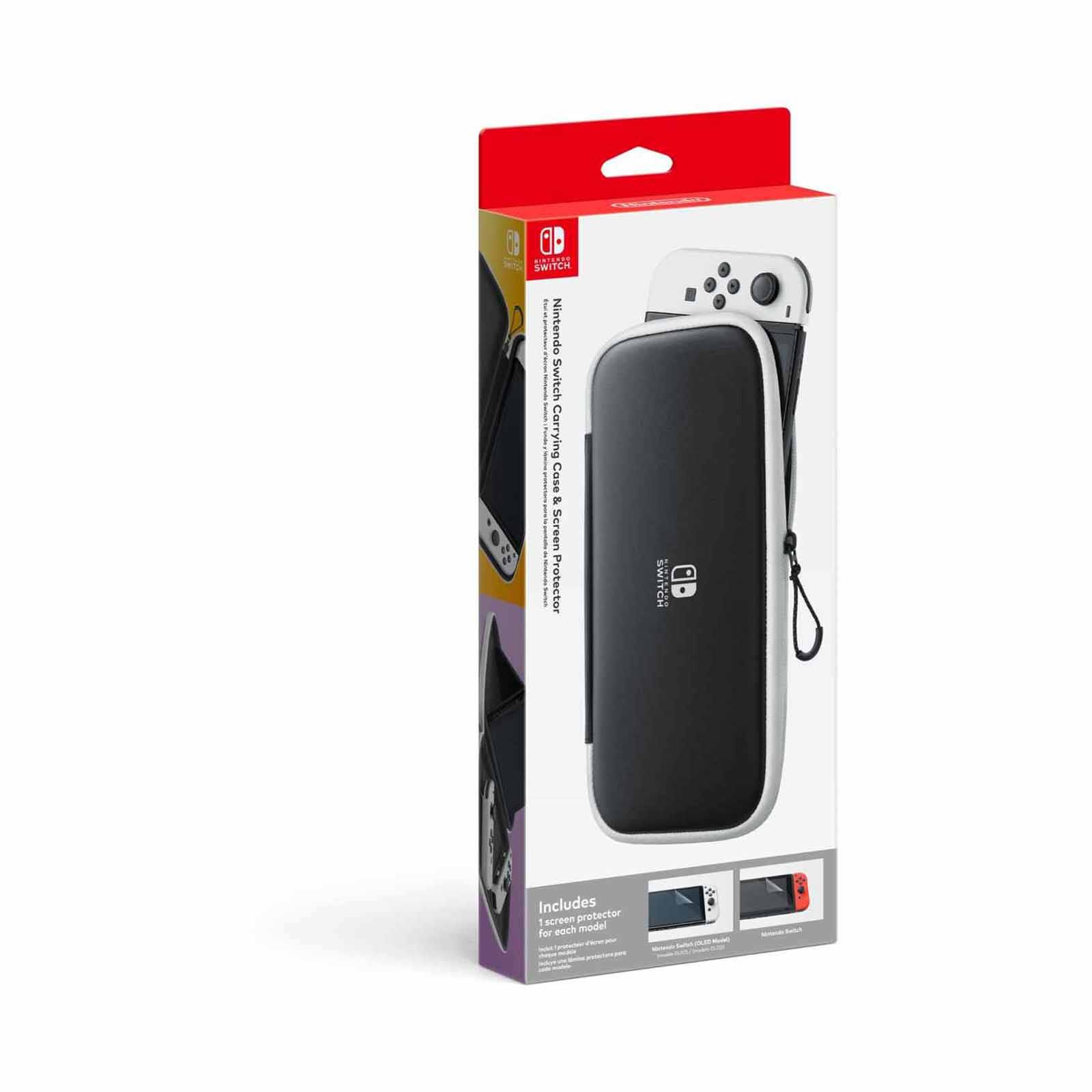 NINTENDO Switch Carrying Case And Screen Protector NTD-HEG-A-P3SAA-MSE