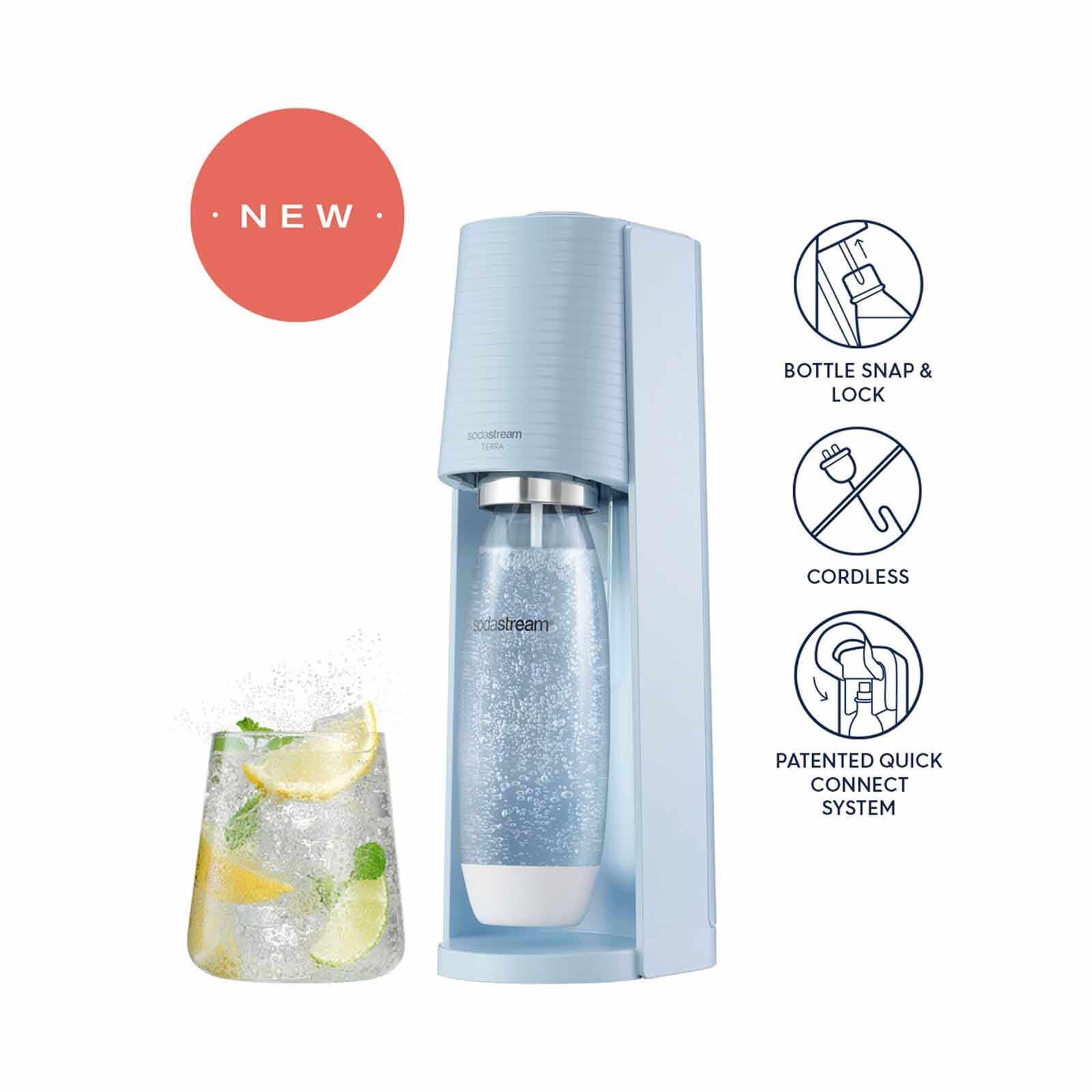 SODASTREAM Sparkling Water Maker - Misty Blue TERRA - 1012811653-image 1
