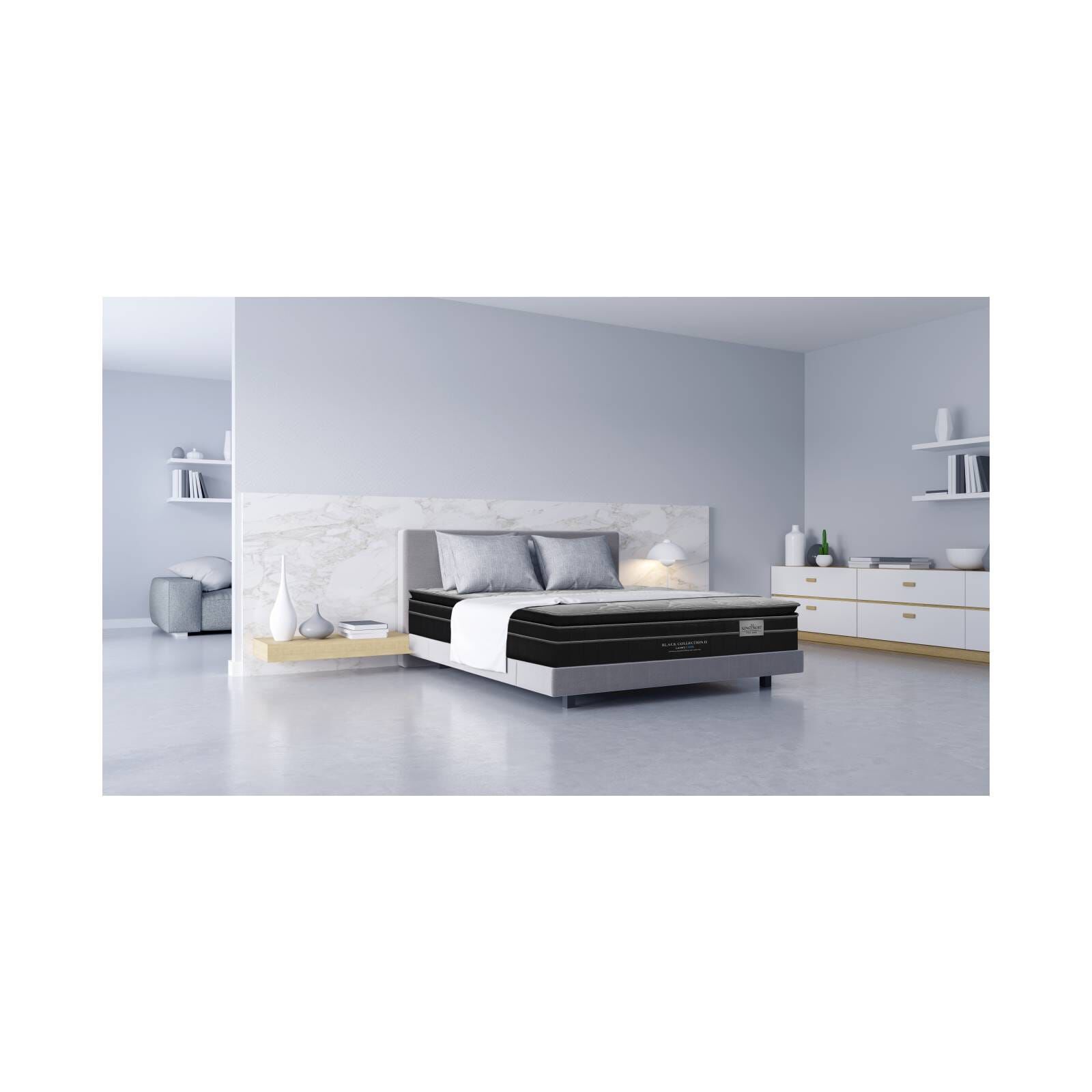 KINGKOIL Queen Size Mattress BLACK COLLECTION (II) LUXURY-image 4