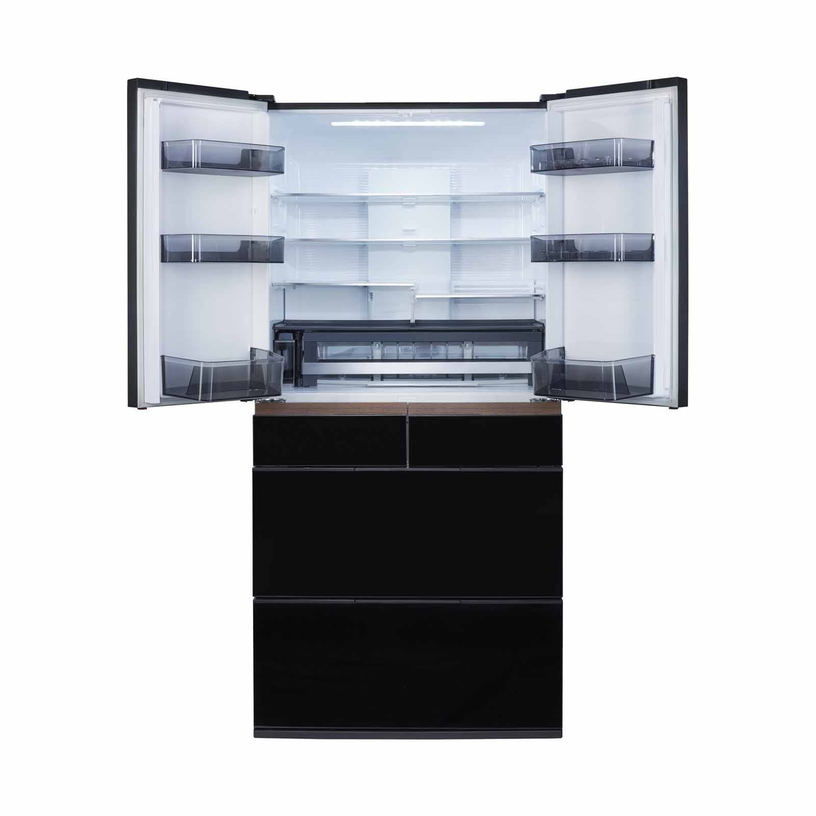 HITACHI 6 Dr Fridge (525l) - Crystal Black R-GWC670TS-XK-image 3