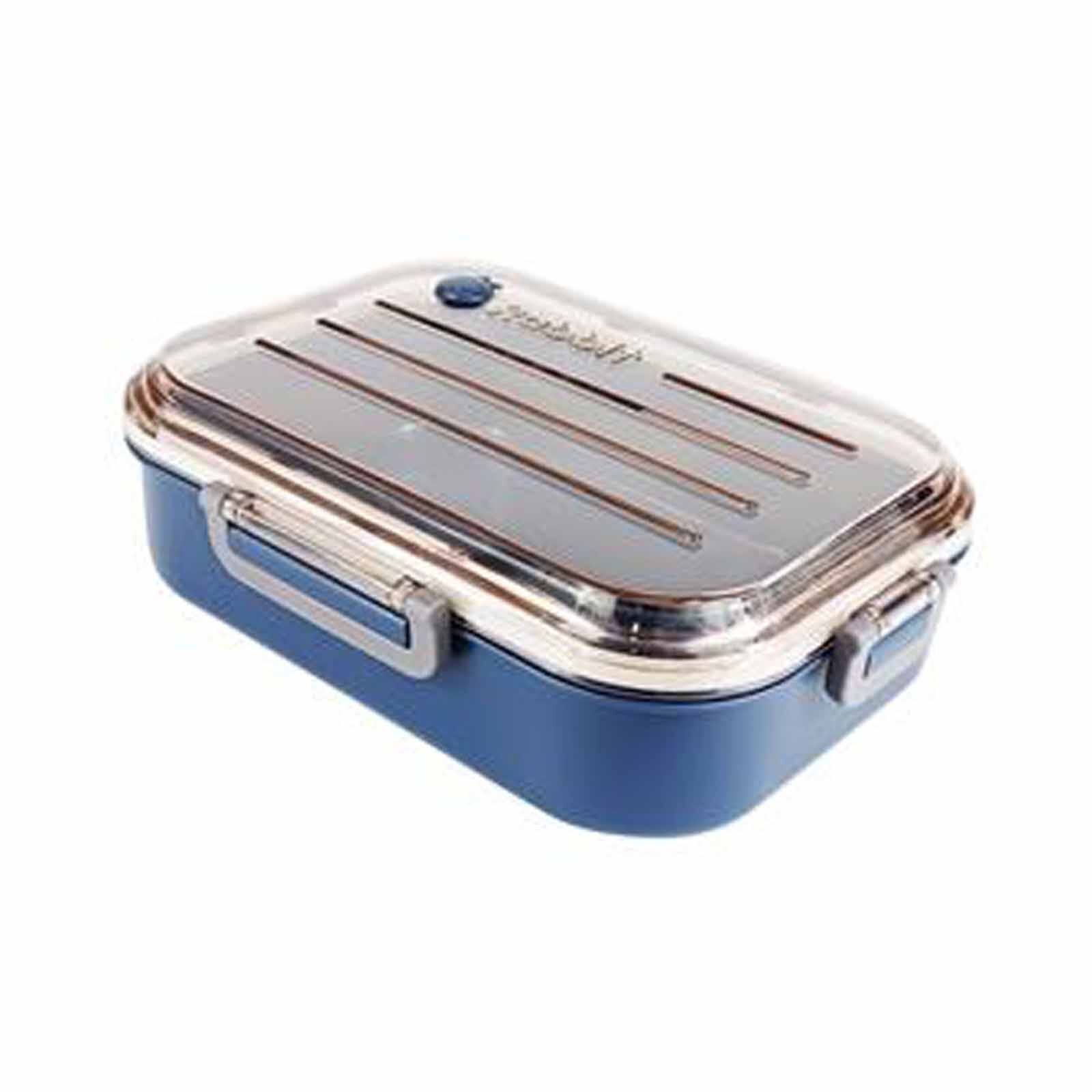 TRAVELJOY Bunny Bpa-free Bento Box (1200ml) Navy TJBENTO-NV