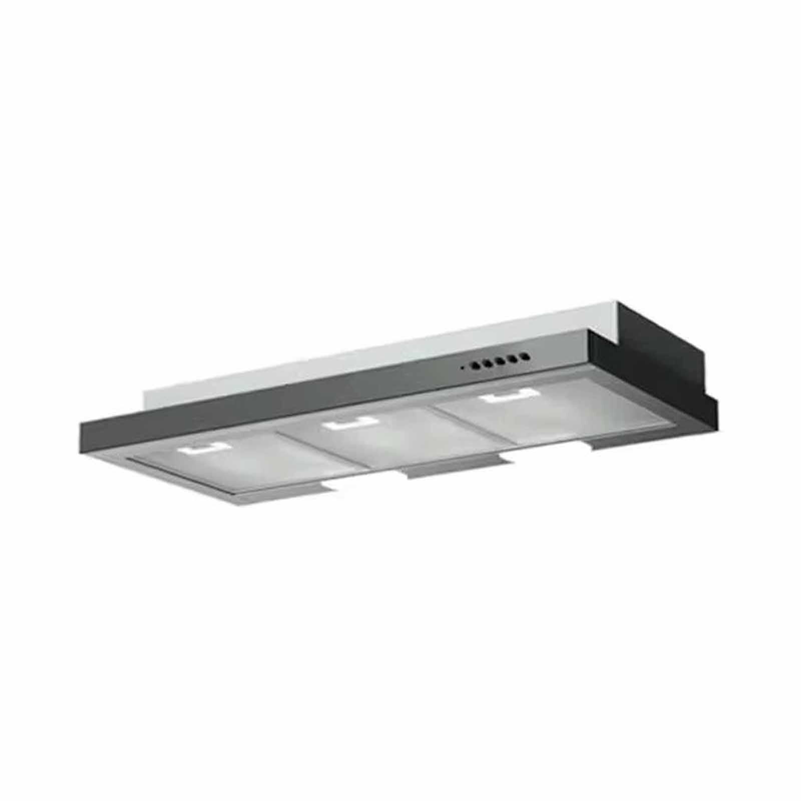 TURBO 90cm Slimline Hood TSL902TBK-3