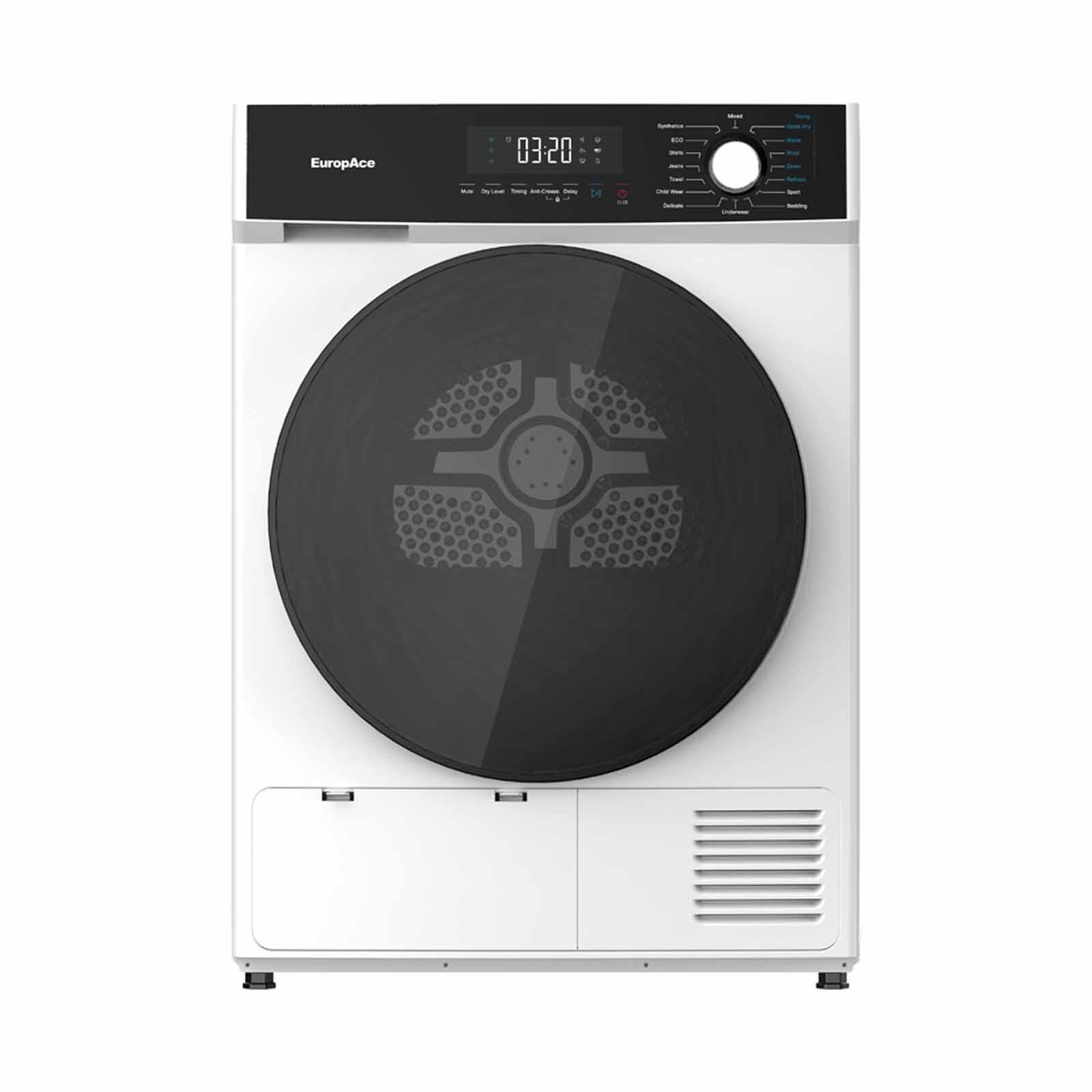 EUROPACE Heat Pump Dryer (9kg) - White EDY8900EWH