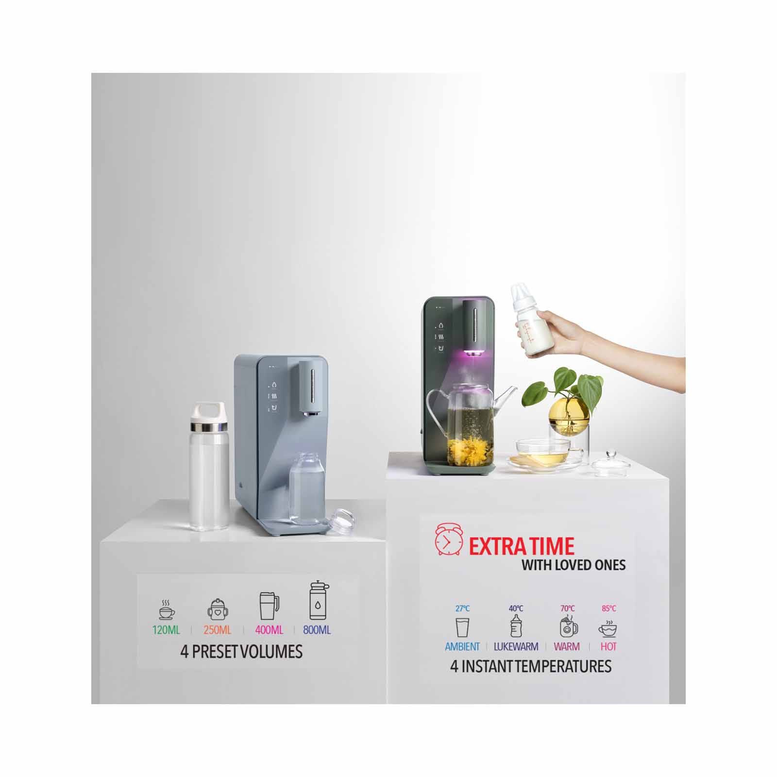 NOVITA Instant Hot Water Dispenser (installaton Included) W10 - TEAL GREEN-image 3