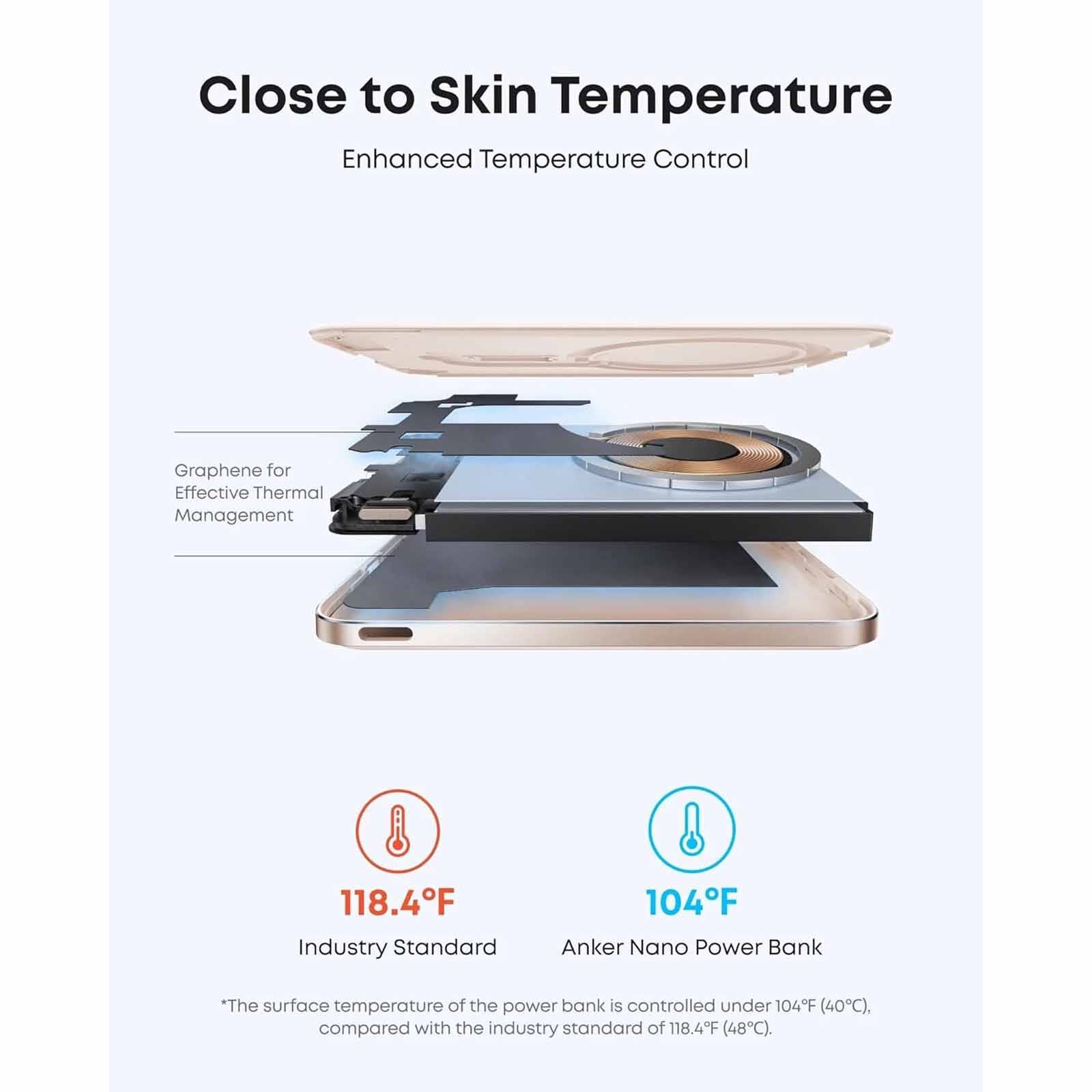 ANKER Maggo Ultra-slim 5000mah Qi2 Certified 15w Powerbank - Gold A1665HB1-image 5