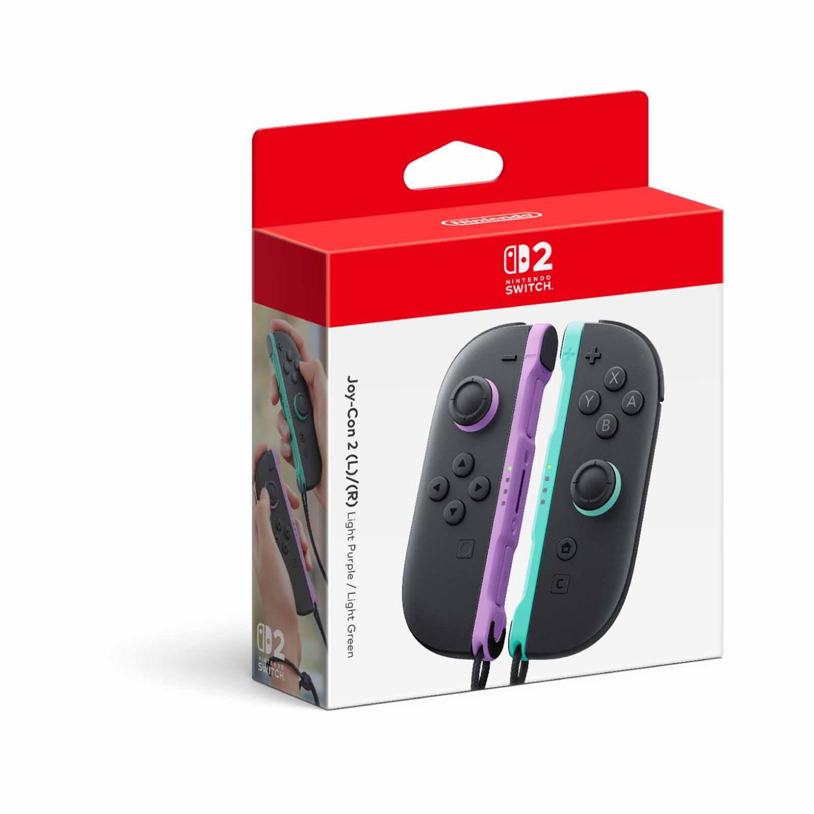 NINTENDO Switch 2 Joy-con 2 (l)/(r) Light Purple/light Green NTD-BEE-A-JABAB-SEA-image 3