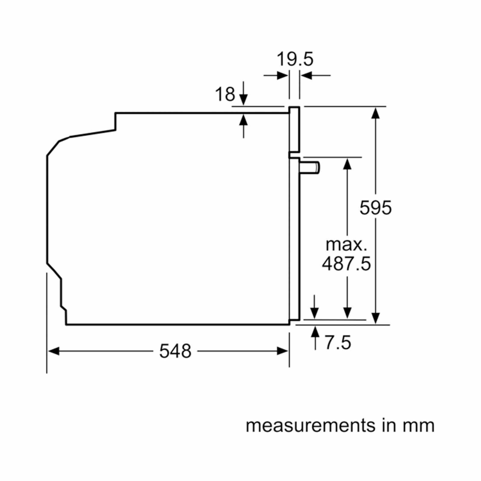 BOSCH Built-in Oven Mircowave (67l) HMG7361B1-image 10