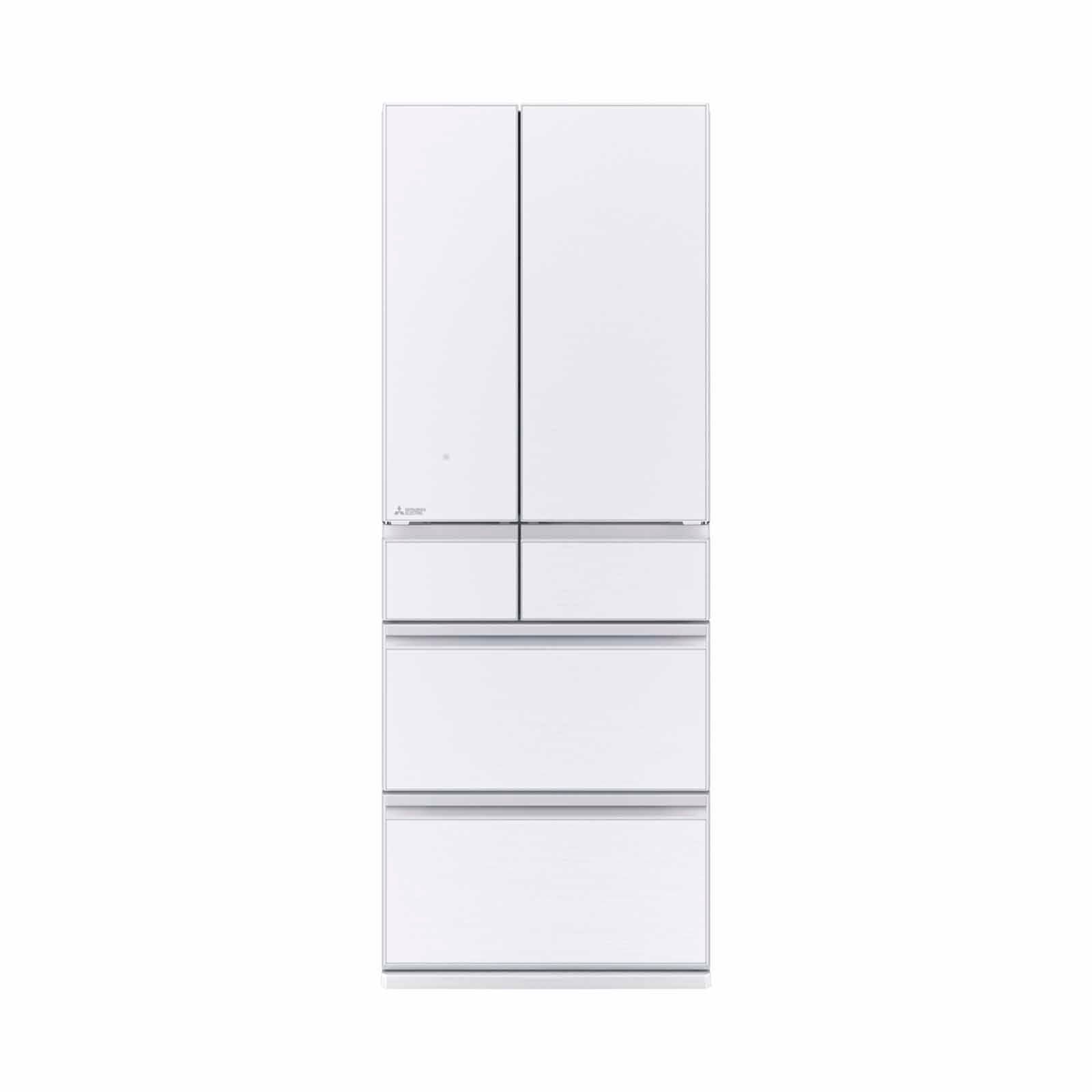 MITSUBISHI Multi Door Fridge (608l) - Glass White MR-WZ61K-W-P-image 1