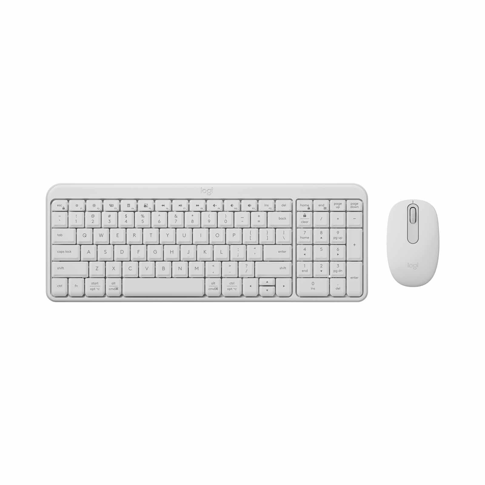 LOGITECH Mk250 Wireless Bt Combo Offwhite 920-013560