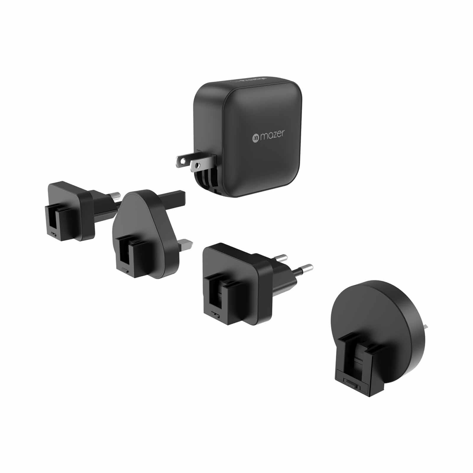 MAZER Ganprestige Pd100w 3c1a With 4 Travel Plugs-black M-G100W-V5-BK-image 5