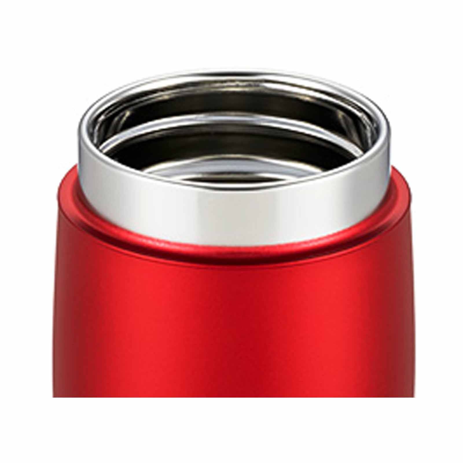 TIGER 0.48lt Stainless Steel Screw Lid Bottle (matte Red) MJA-B048 (RM)-image 2